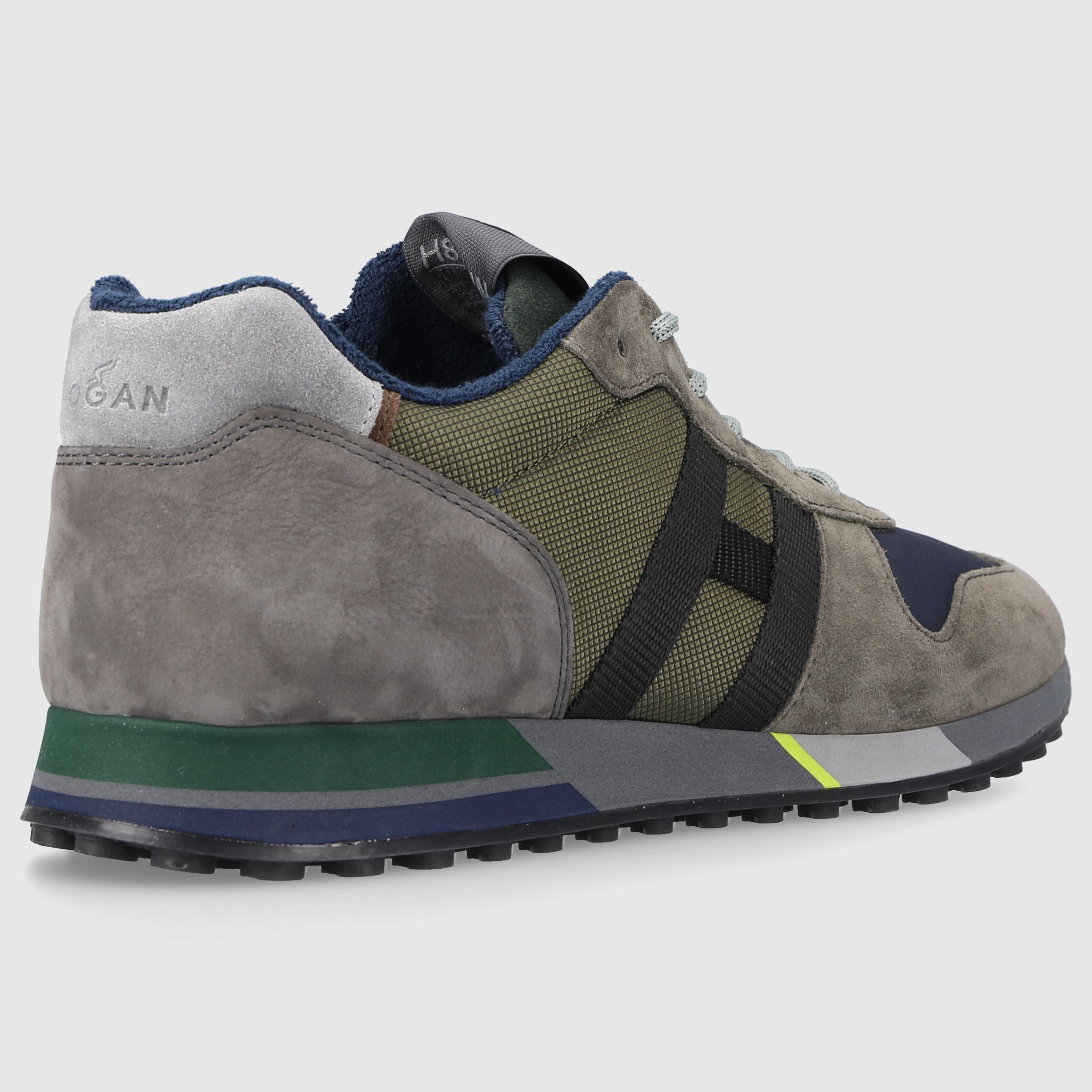Hogan Herren Sneaker low H383 Veloursleder
