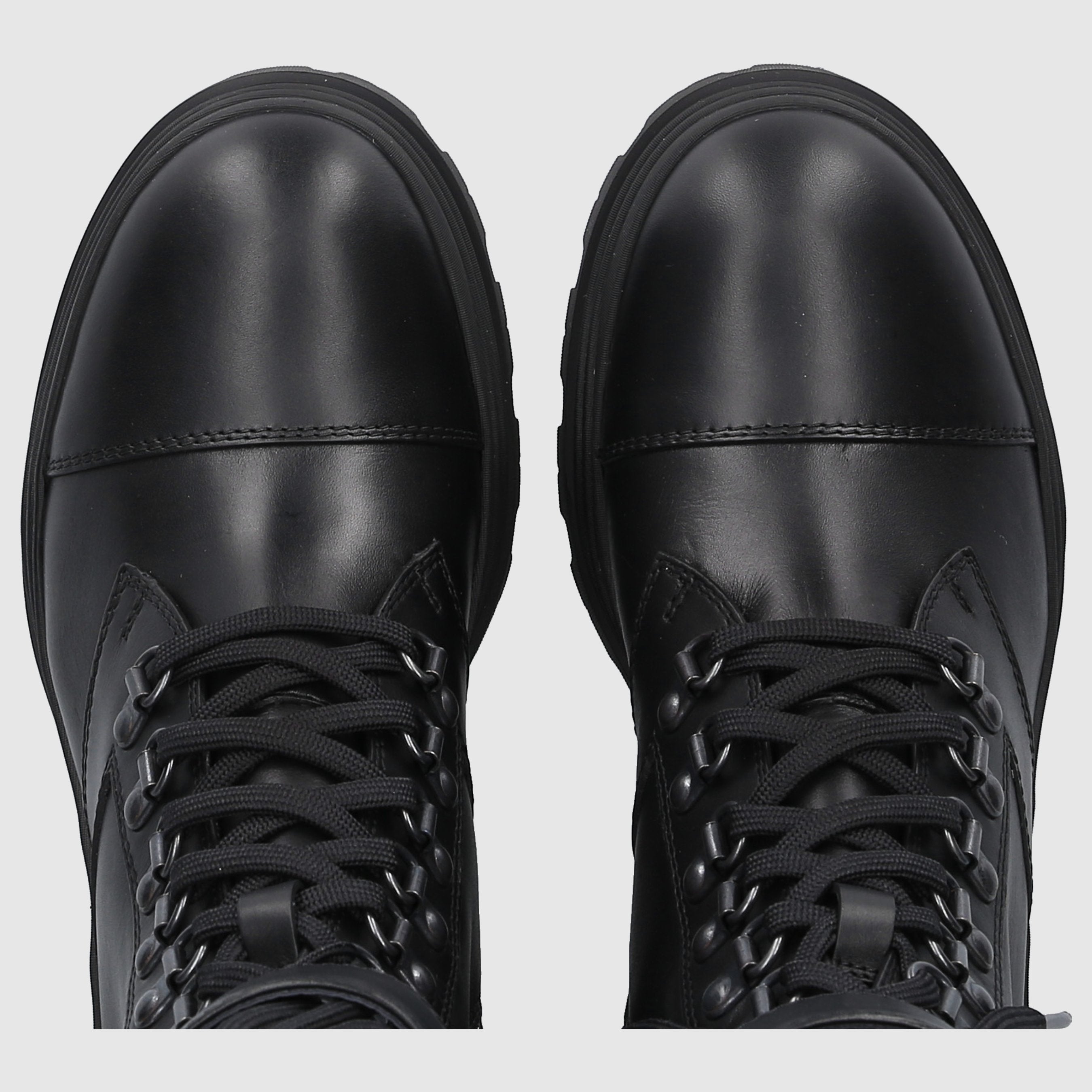 Moncler Damen Schnürstiefeletten ENVILLE Kalbsleder