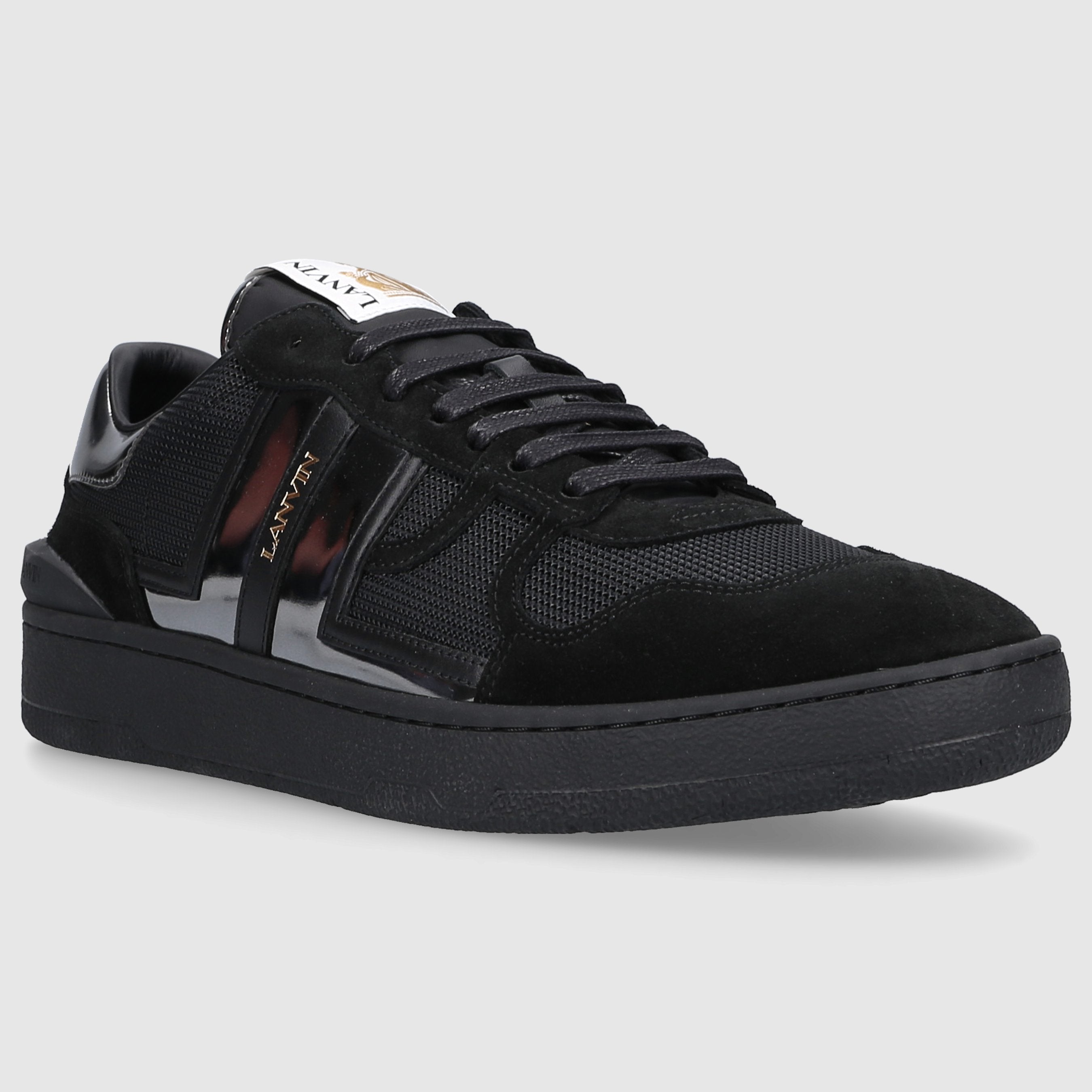Lanvin Herren Sneaker low CLAY LACE Veloursleder