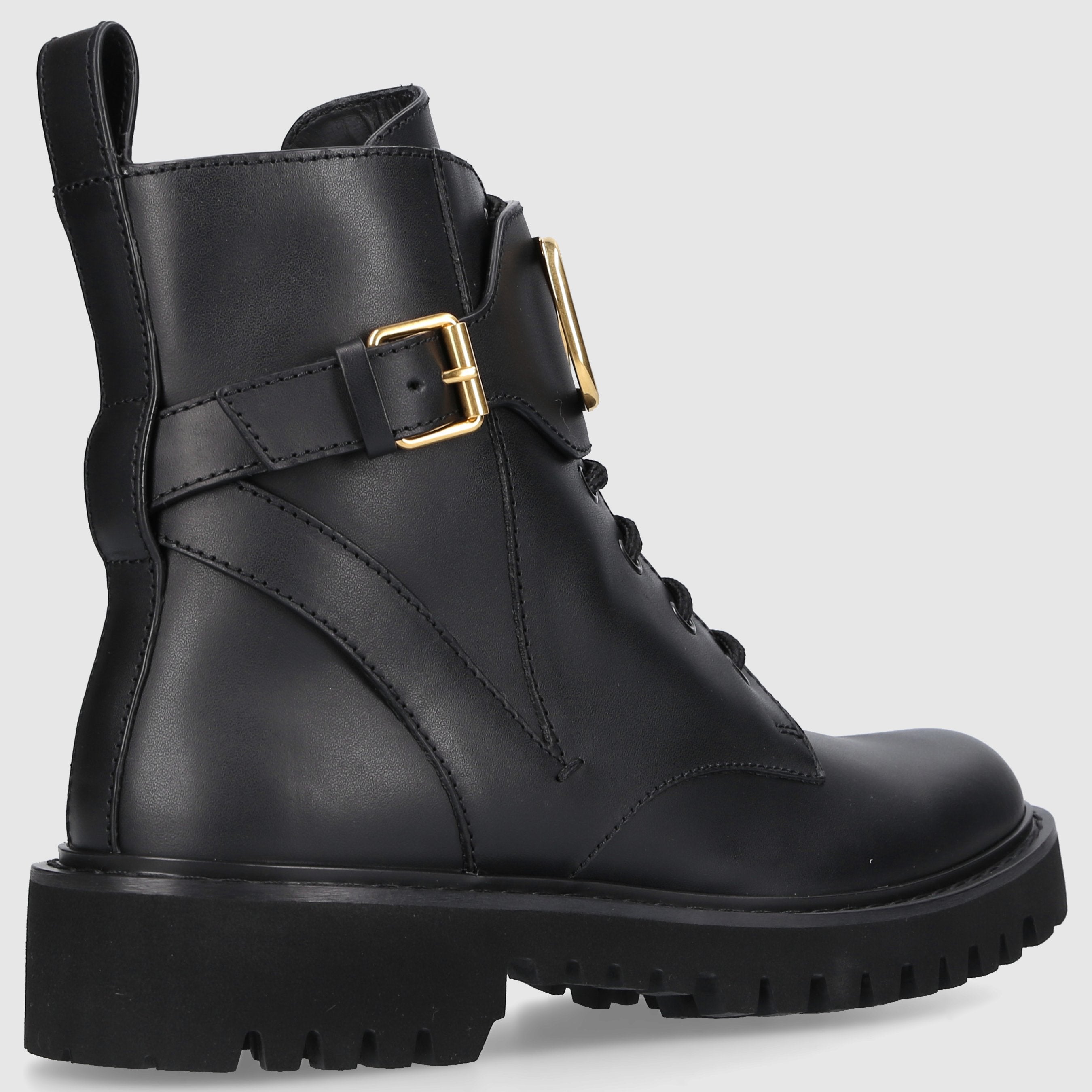 Valentino Garavani Damen Stiefeletten COMBAT BOOT Kalbsleder