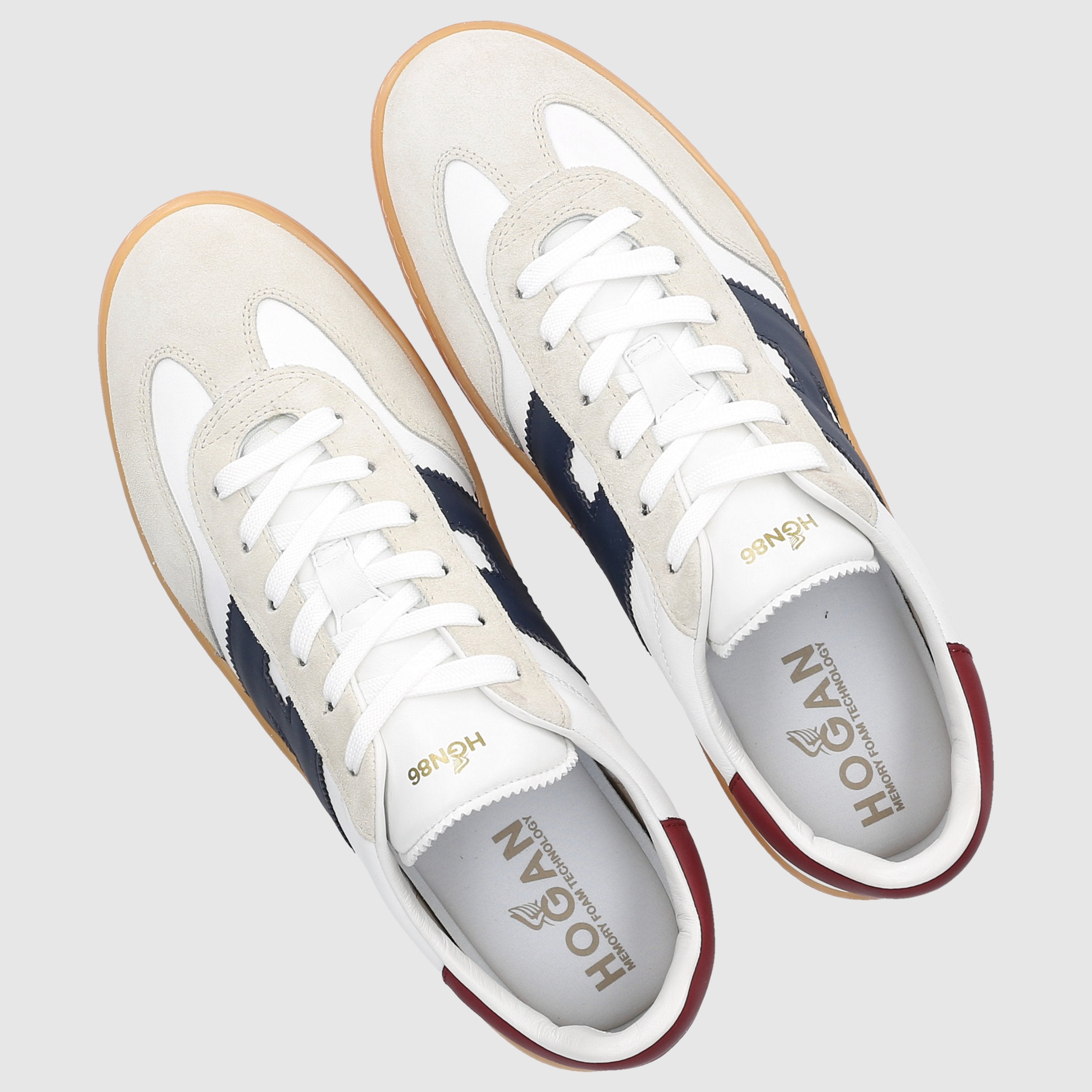 Hogan Herren Sneaker low H327 Veloursleder