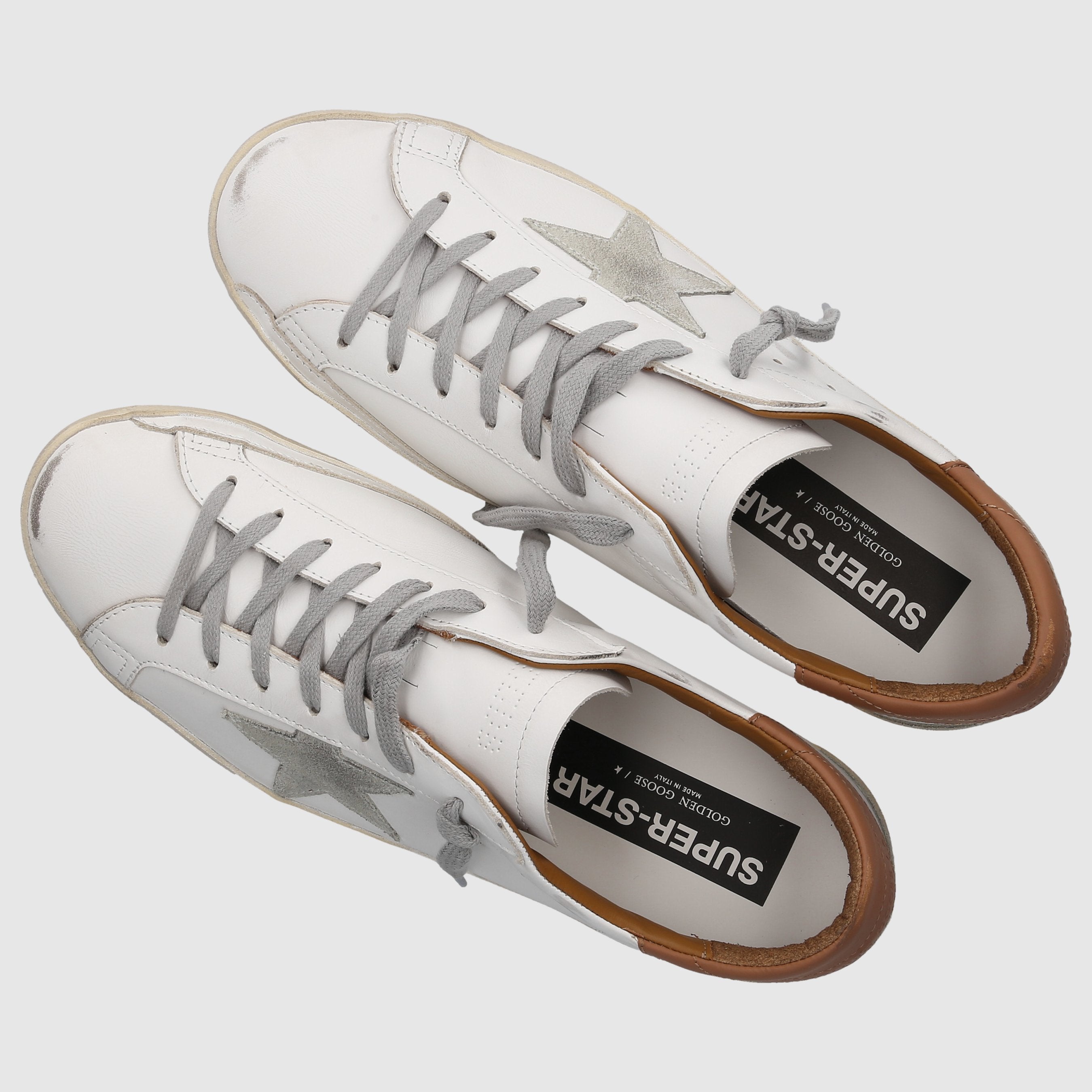 Golden Goose Herren Sneaker low SUPER-STAR Kalbsleder
