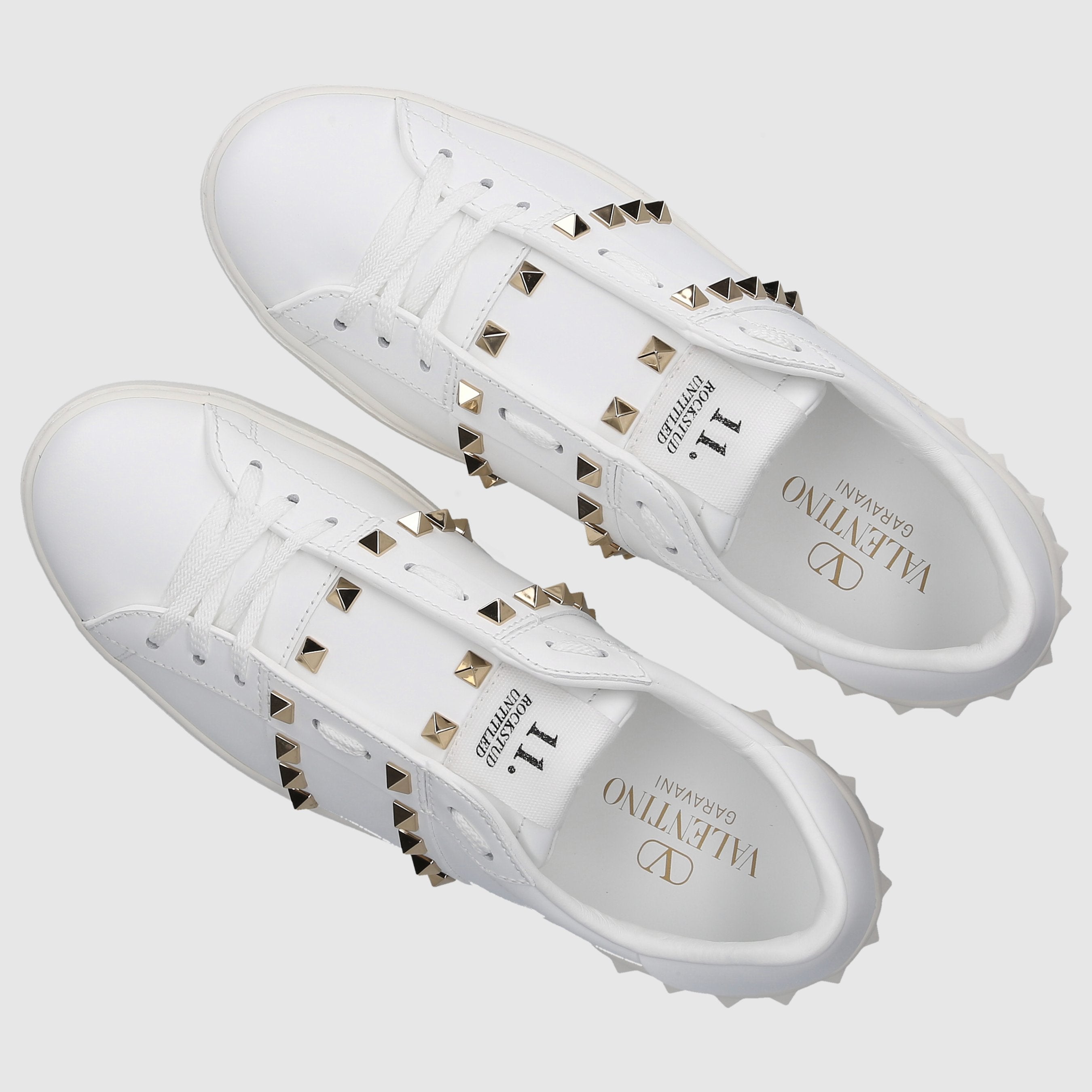 Valentino Garavani Damen Sneaker low ROCKSTUD UNTITLED Kalbsleder