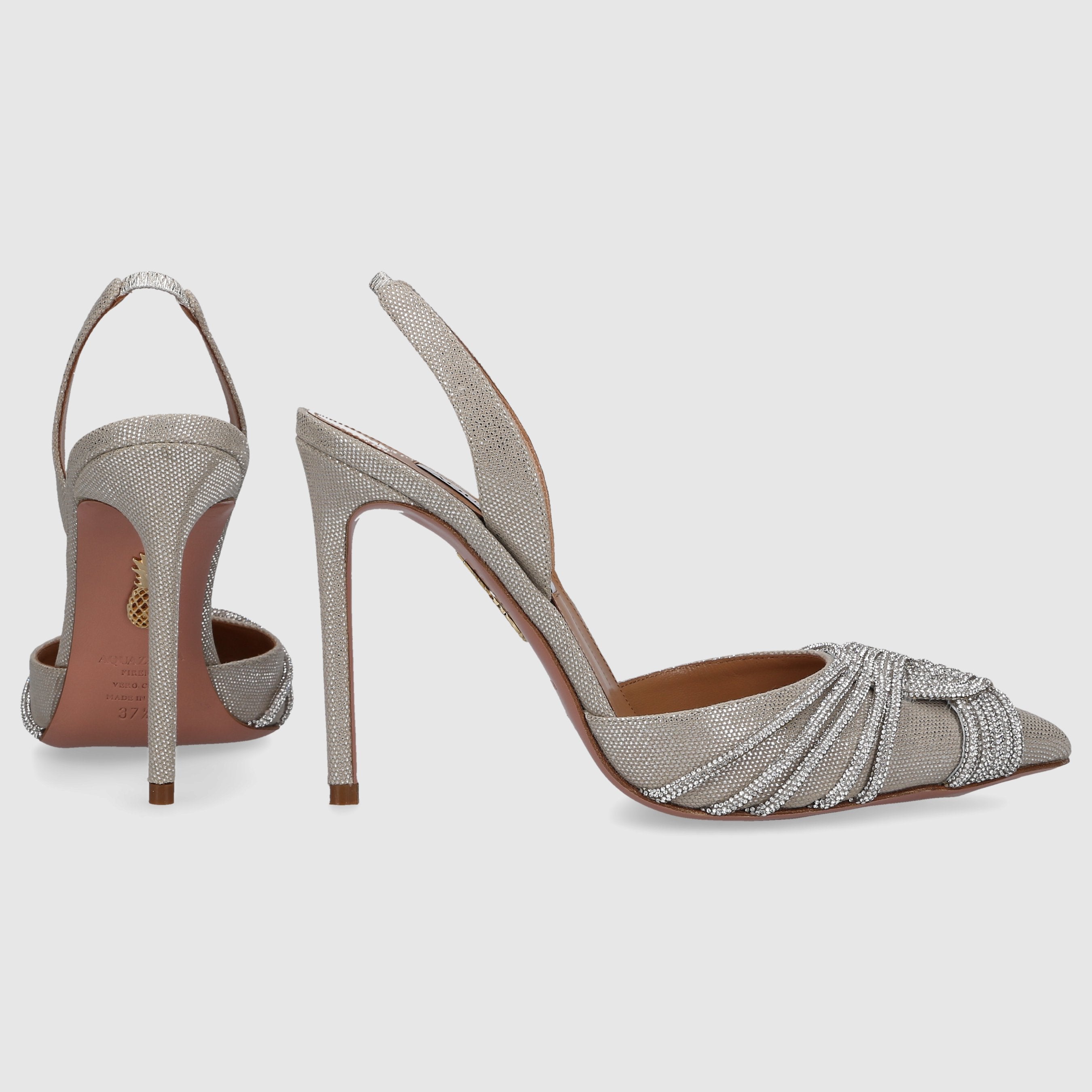 Aquazzura Damen Pumps GATSBY SLING 105 Mesh