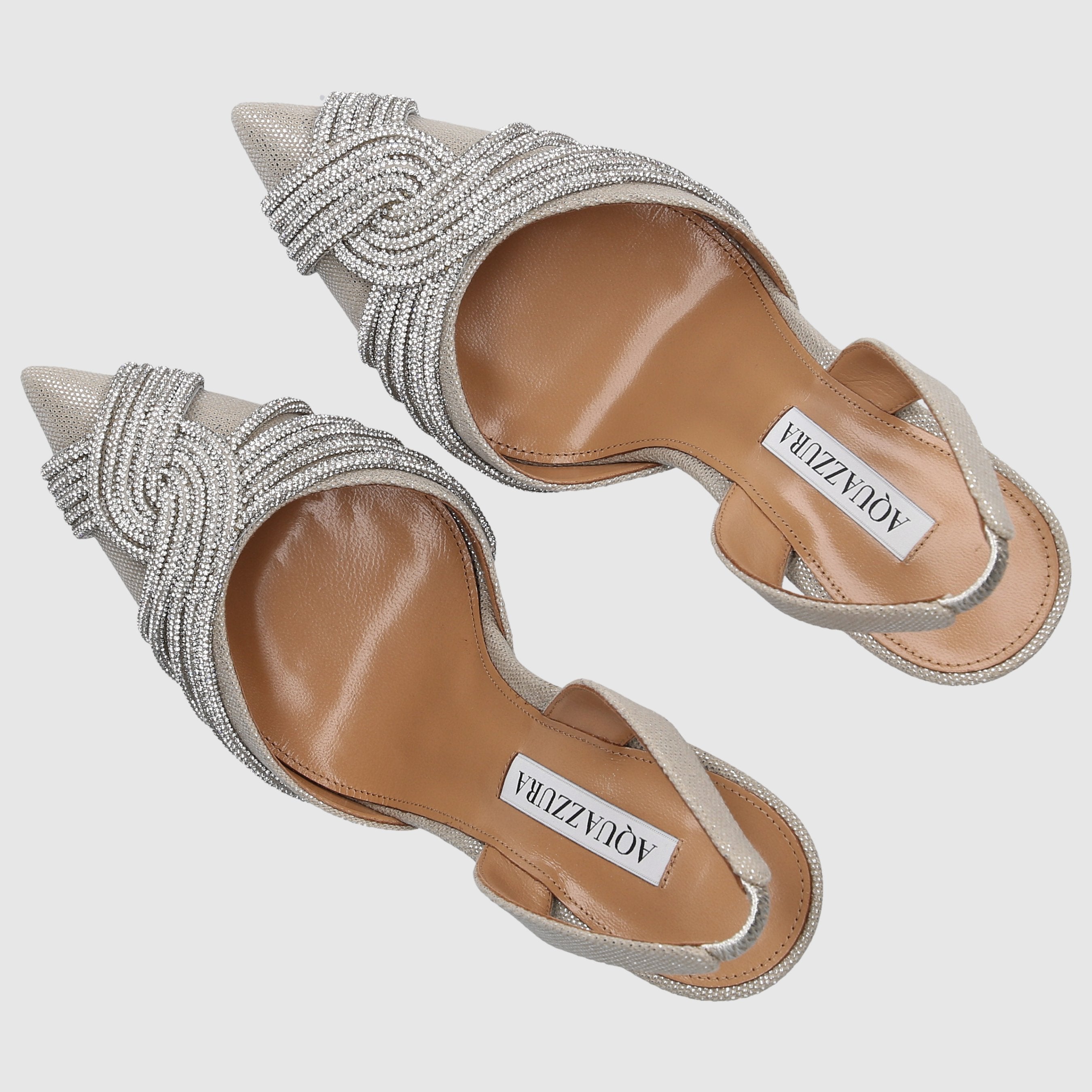 Aquazzura Damen Pumps GATSBY SLING 105 Mesh