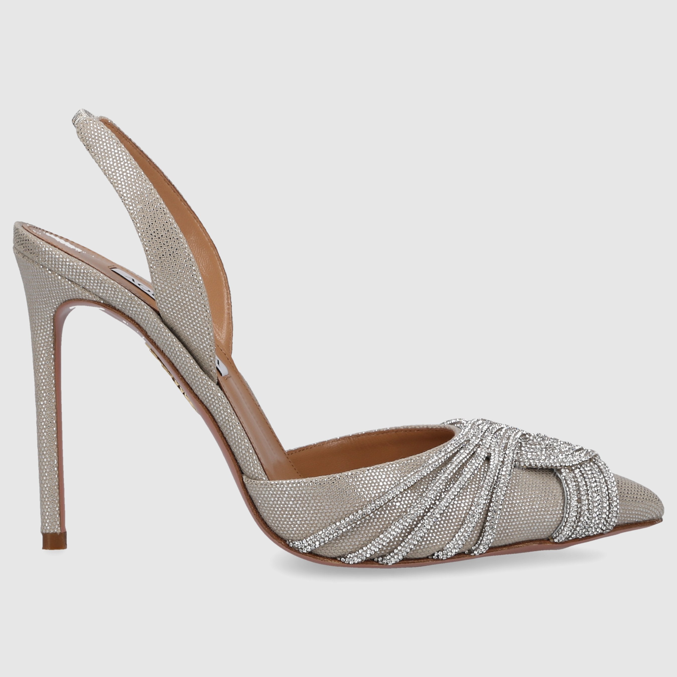 Aquazzura Damen Pumps GATSBY SLING 105 Mesh