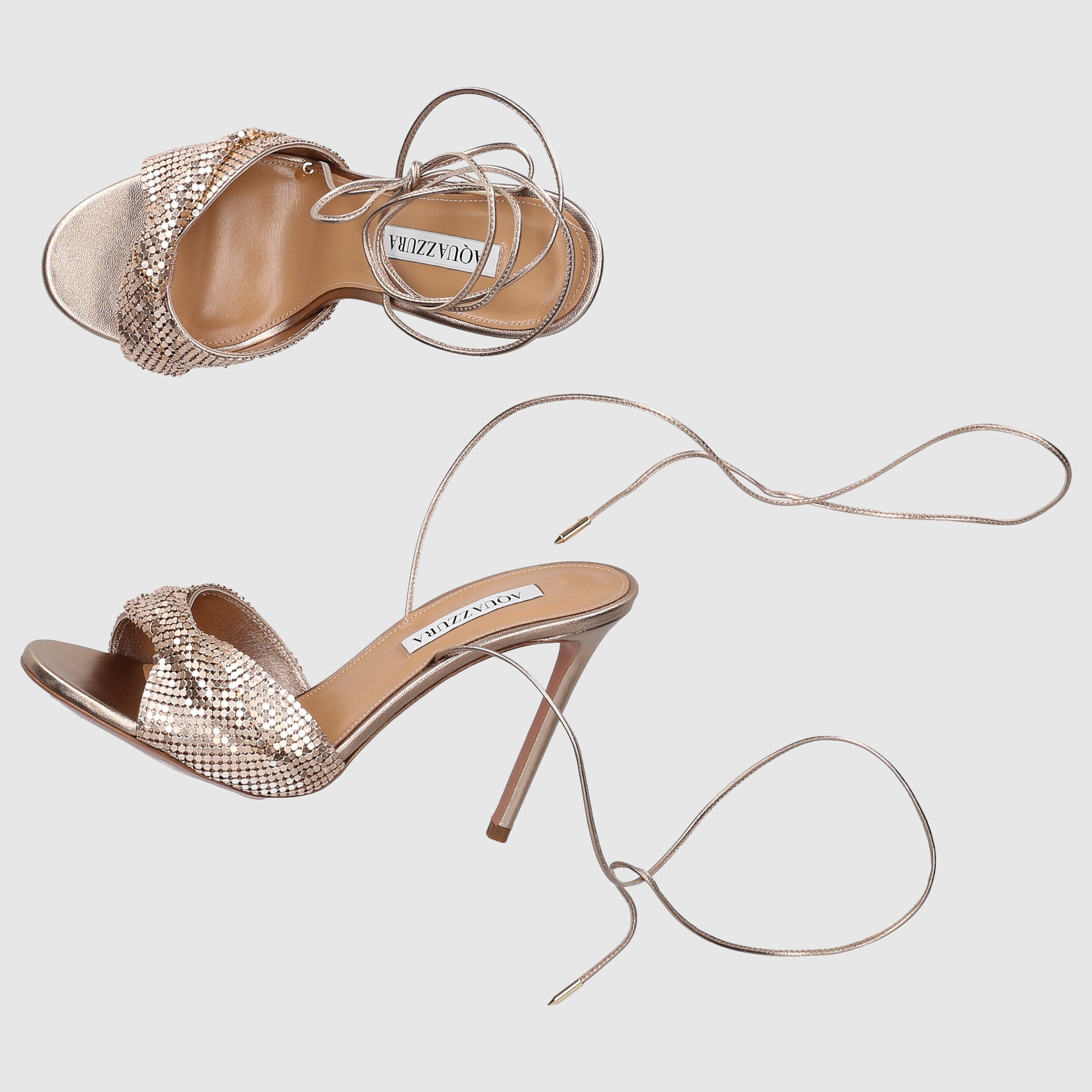 Aquazzura Damen Sandalen EMBELLISHED Kalbsleder