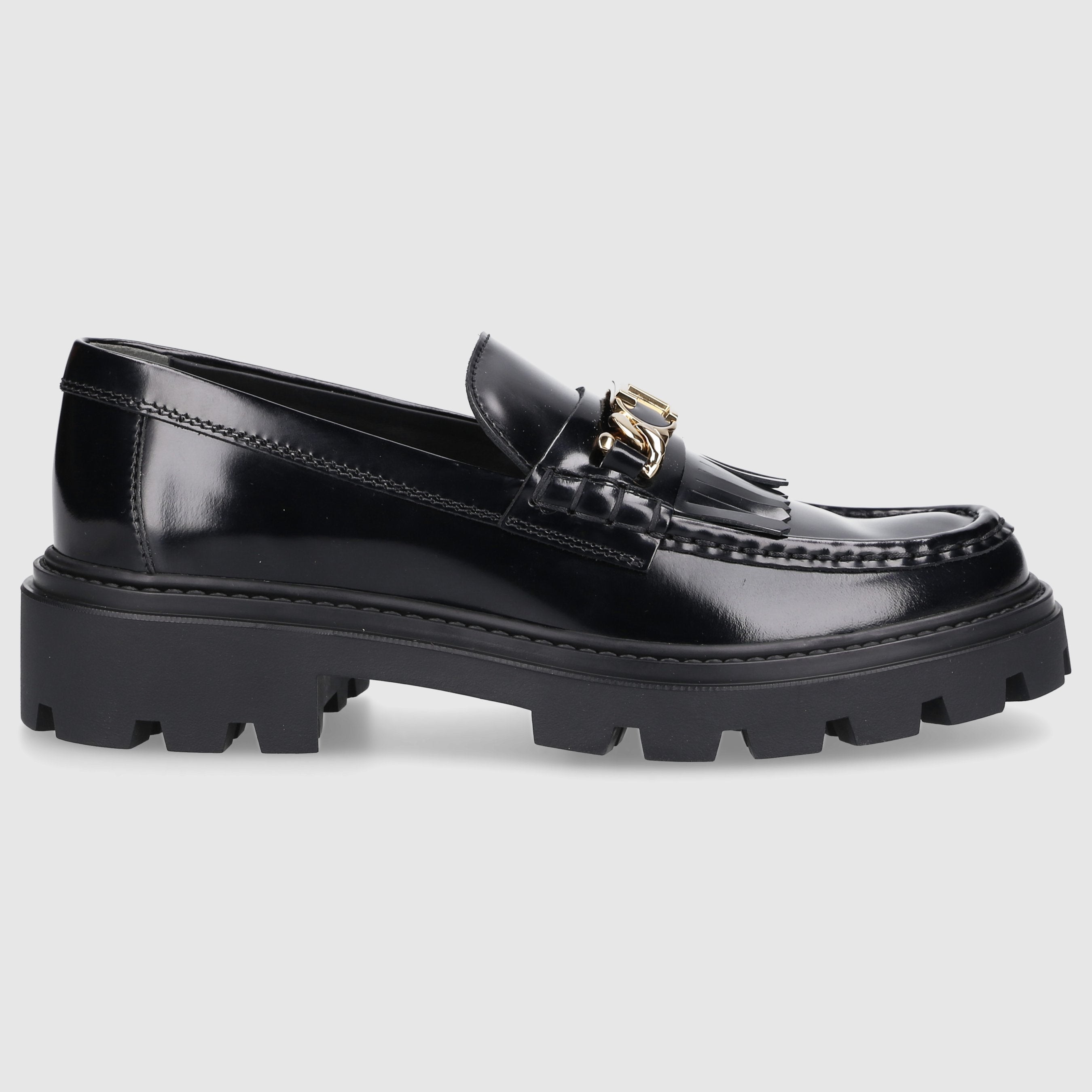 Tod's Damen Loafer FRINGED Kalbsleder