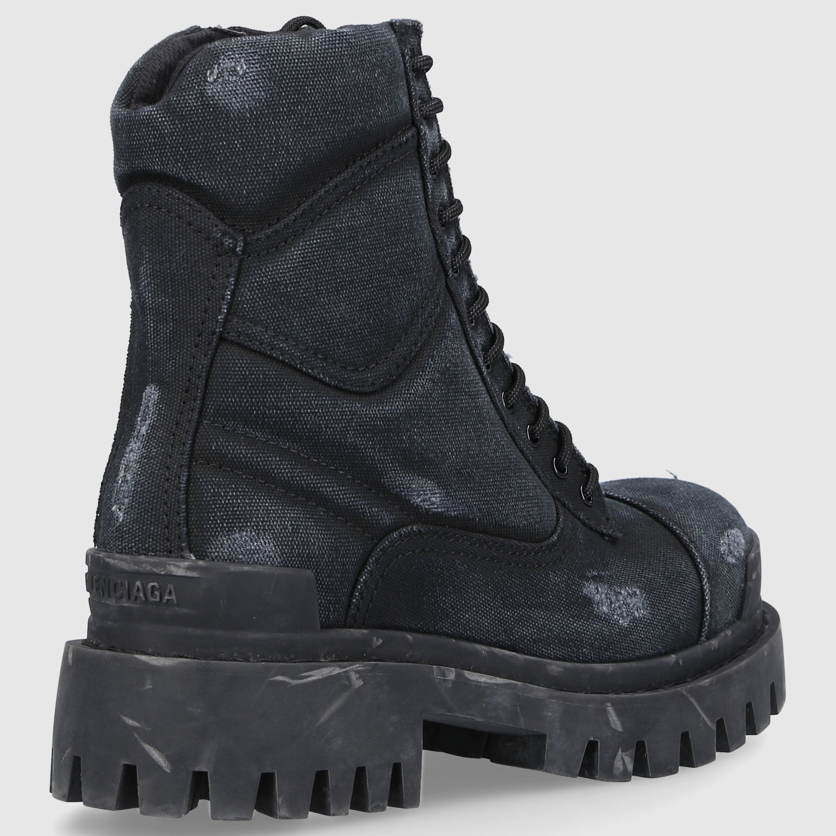 Balenciaga Damen Stiefeletten COMBAT  Canvas