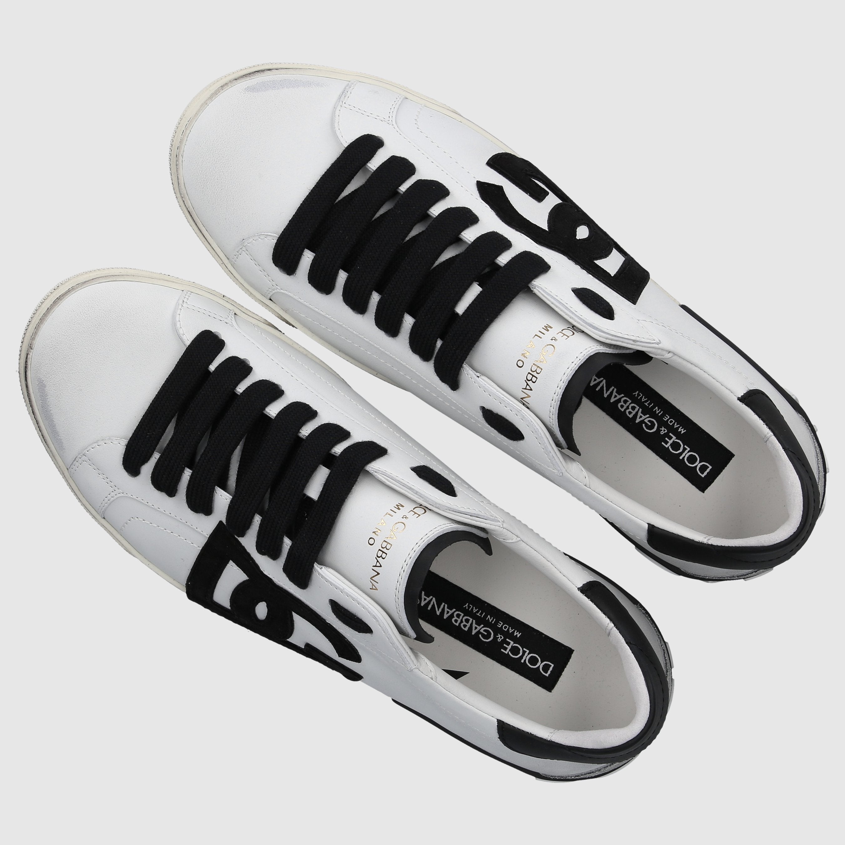 Dolce & Gabbana Herren Sneaker low PORTOFINO  Kalbsleder