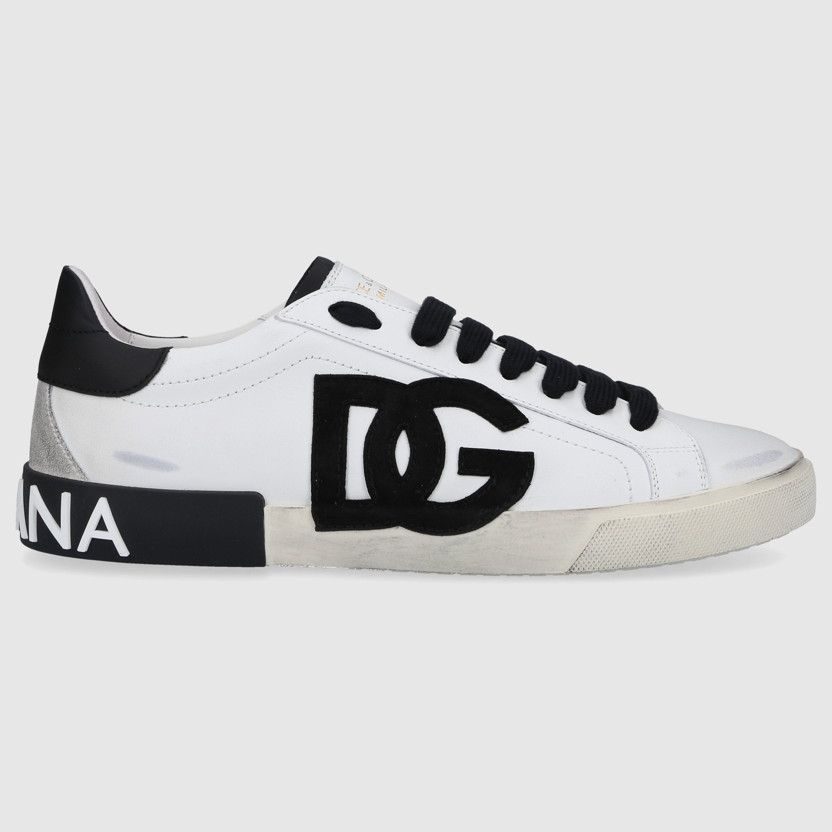Dolce & Gabbana Herren Sneaker low PORTOFINO  Kalbsleder