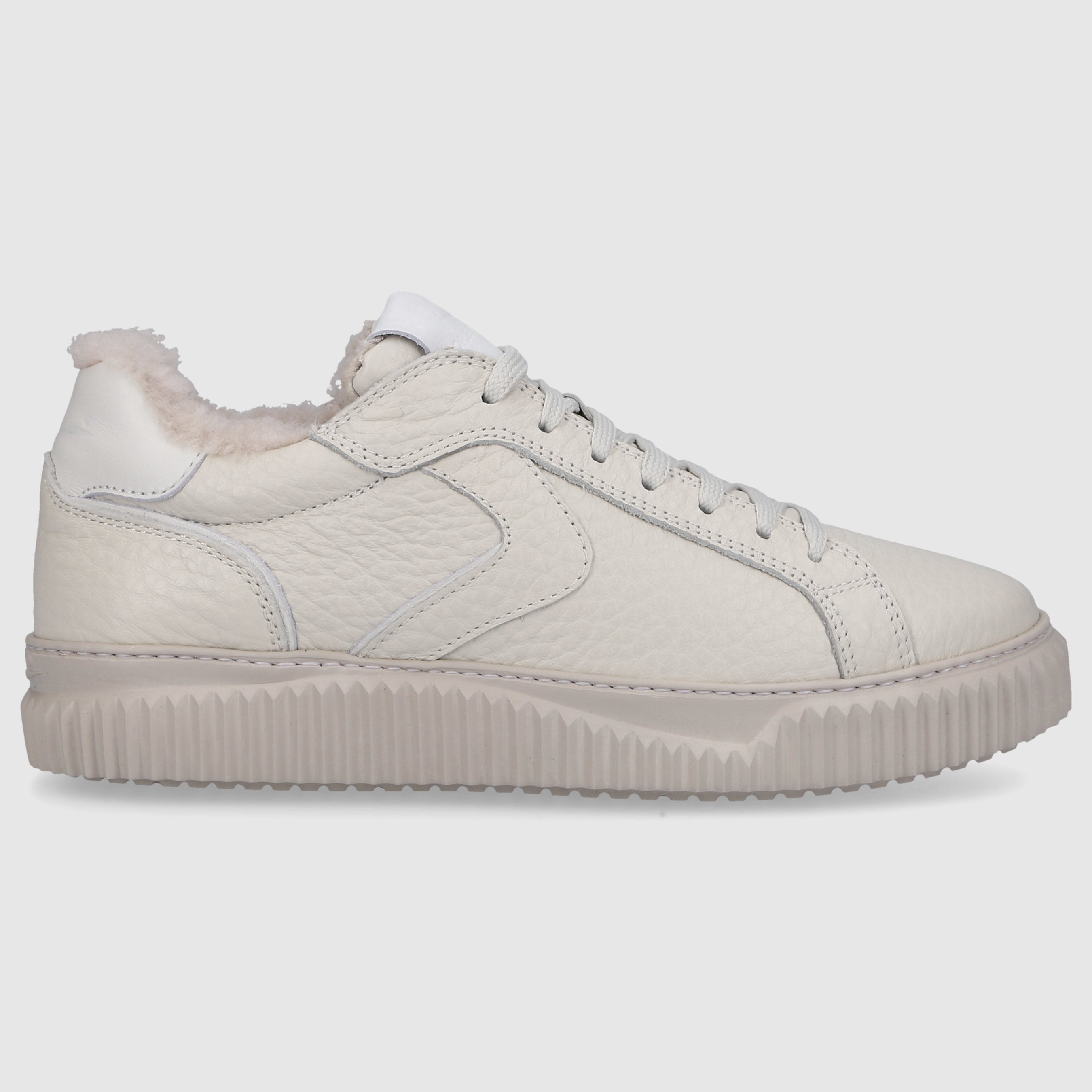 VOILE BLANCHE Damen Sneaker low LIPARI FUR Nubukleder