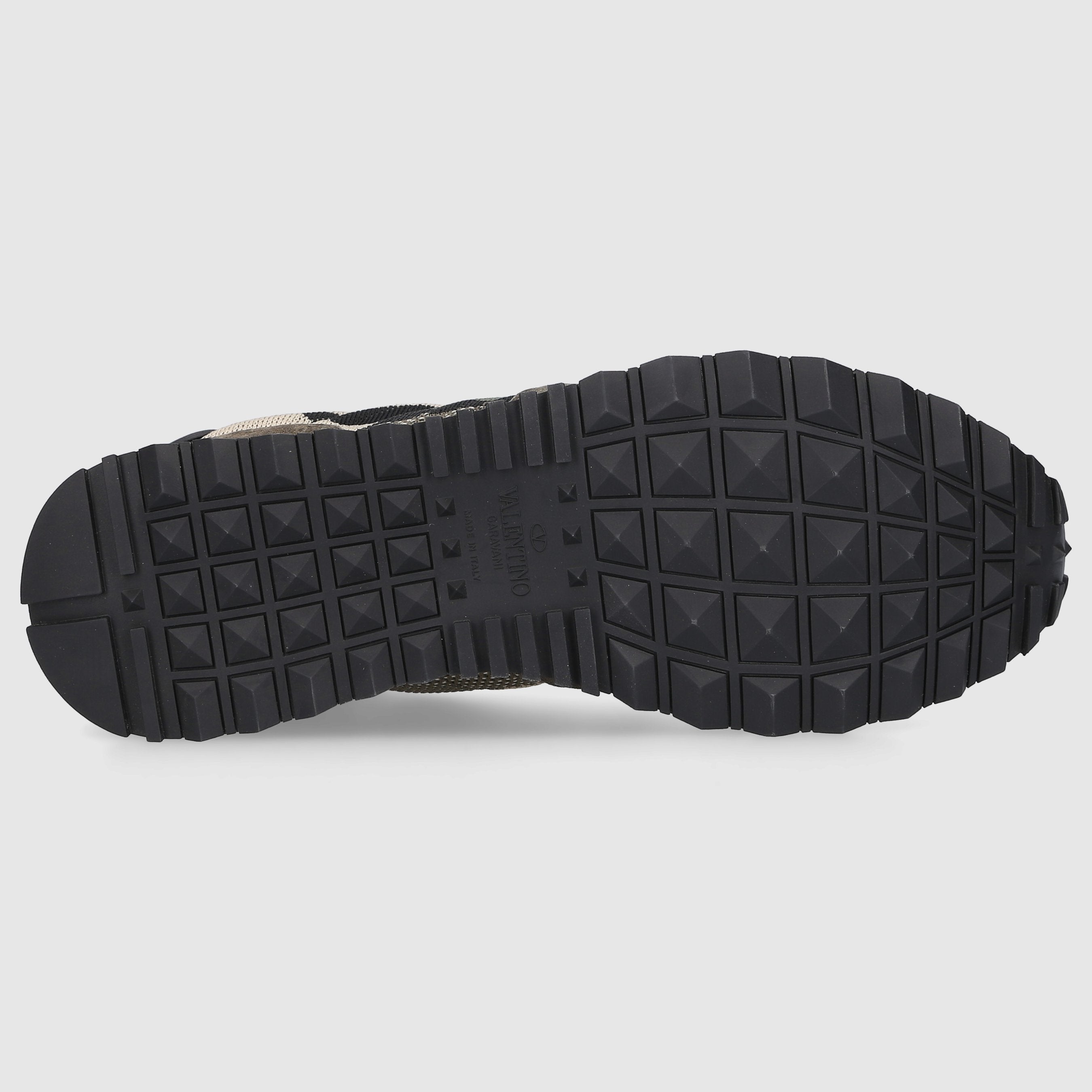 Valentino Garavani Herren Sneaker low ROCKRUNNER  Veloursleder