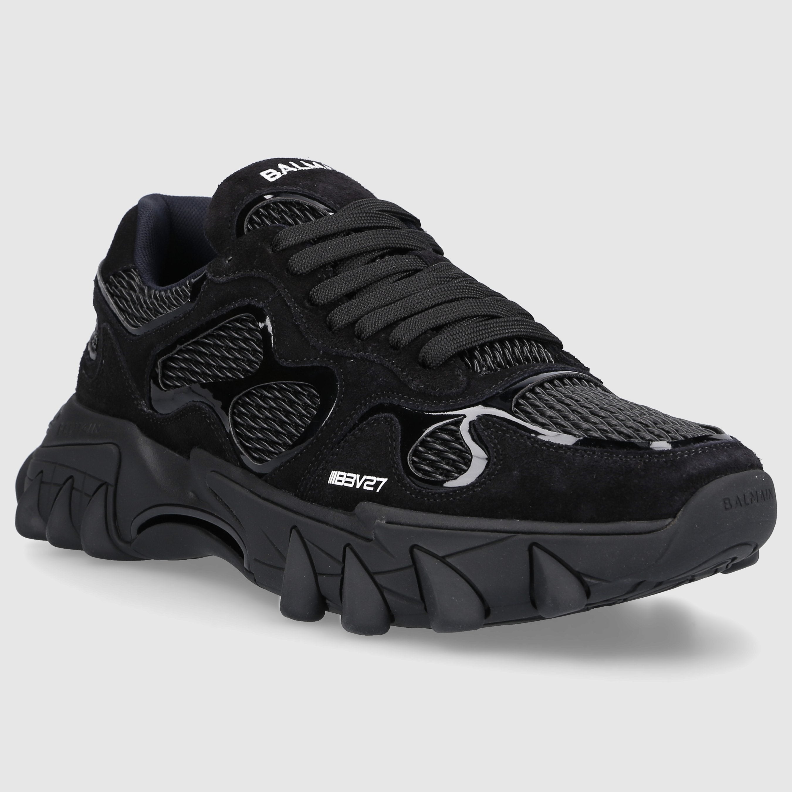 Balmain Herren Sneaker low B-EAST Veloursleder