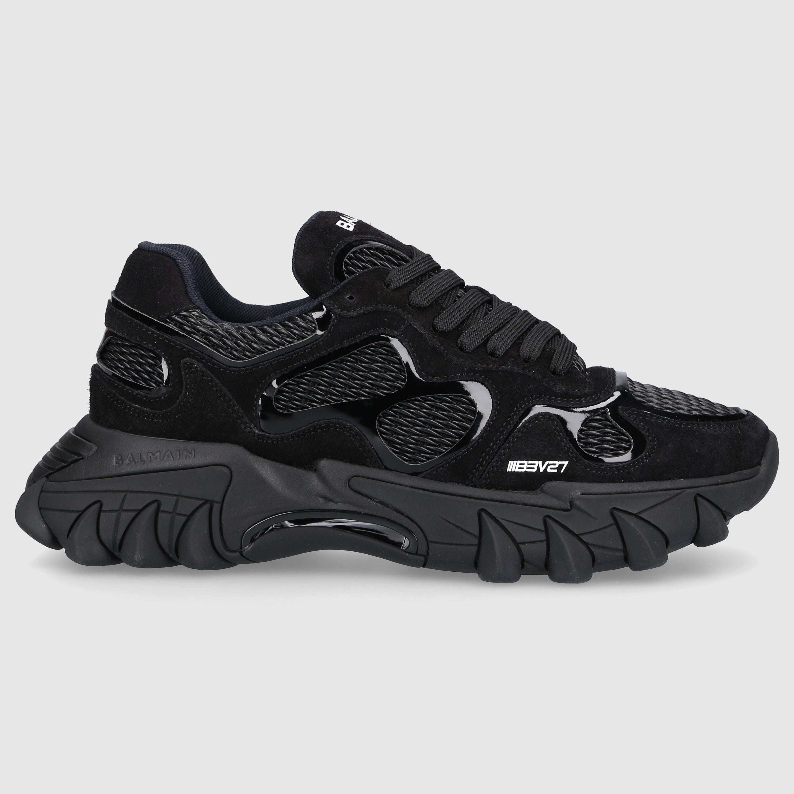 Balmain Herren Sneaker low B-EAST Veloursleder