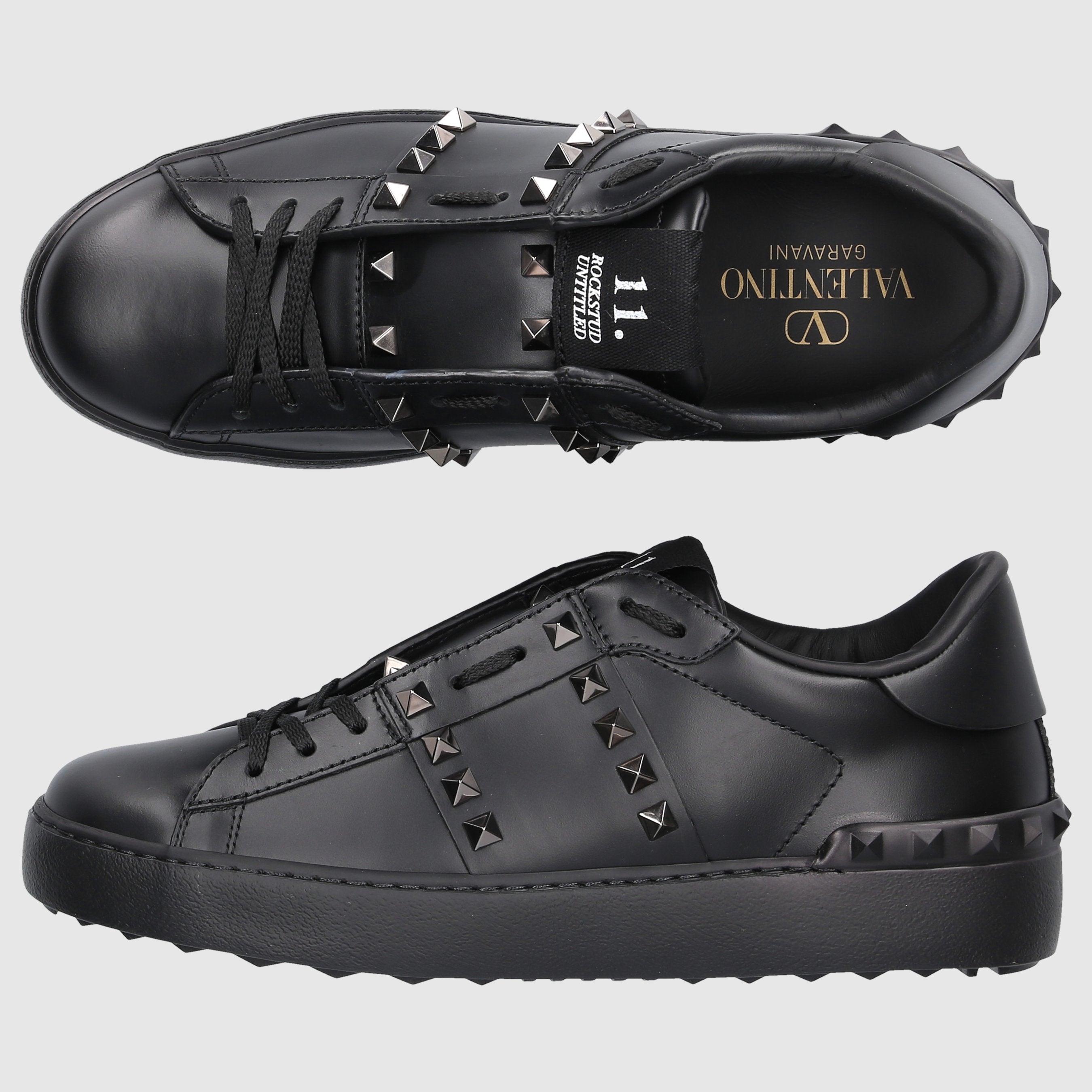 Valentino Garavani Damen Sneaker low  ROCKSTUD UNTITLED Kalbsleder