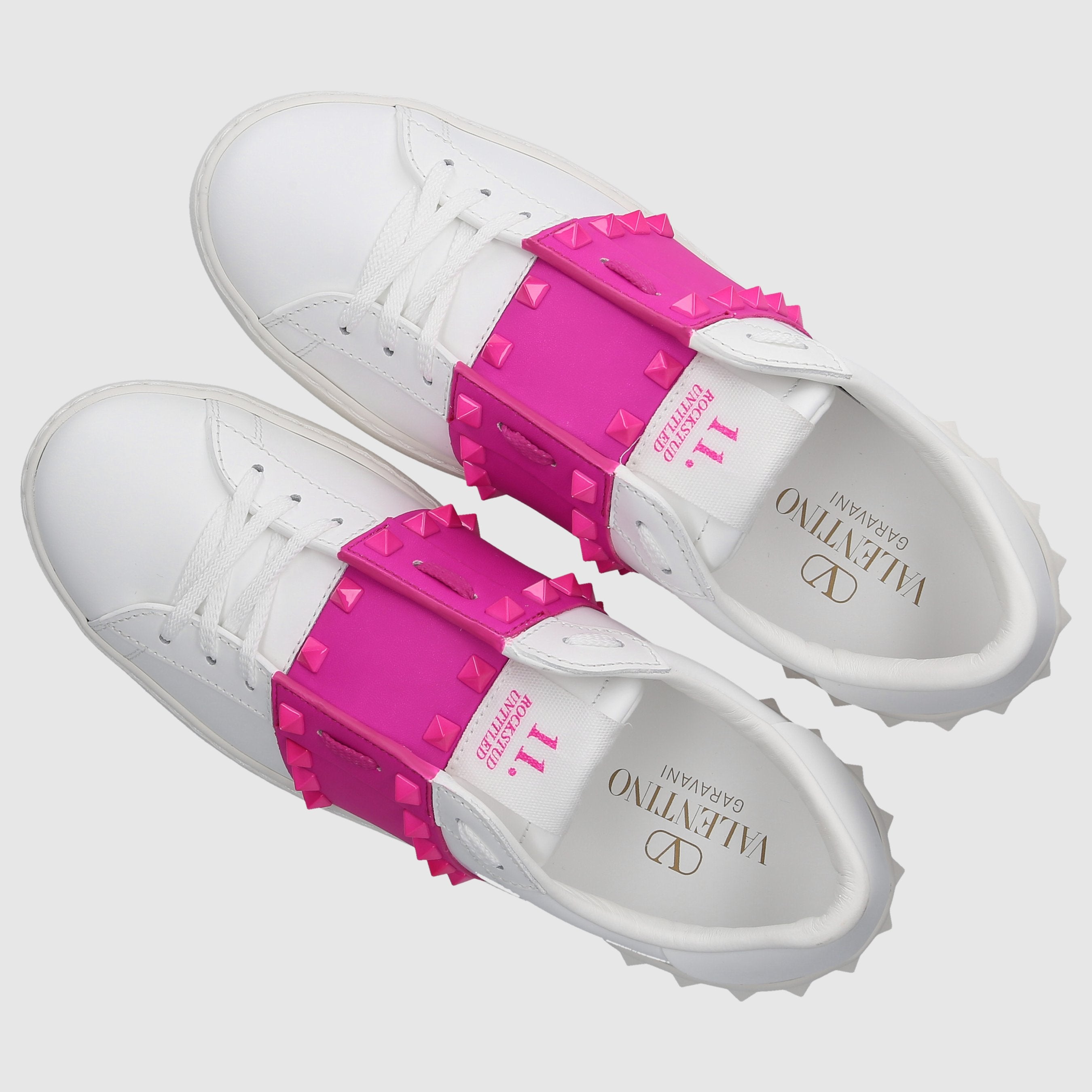Valentino Garavani Damen Sneaker low ROCKSTUD UNTITLED  Kalbsleder