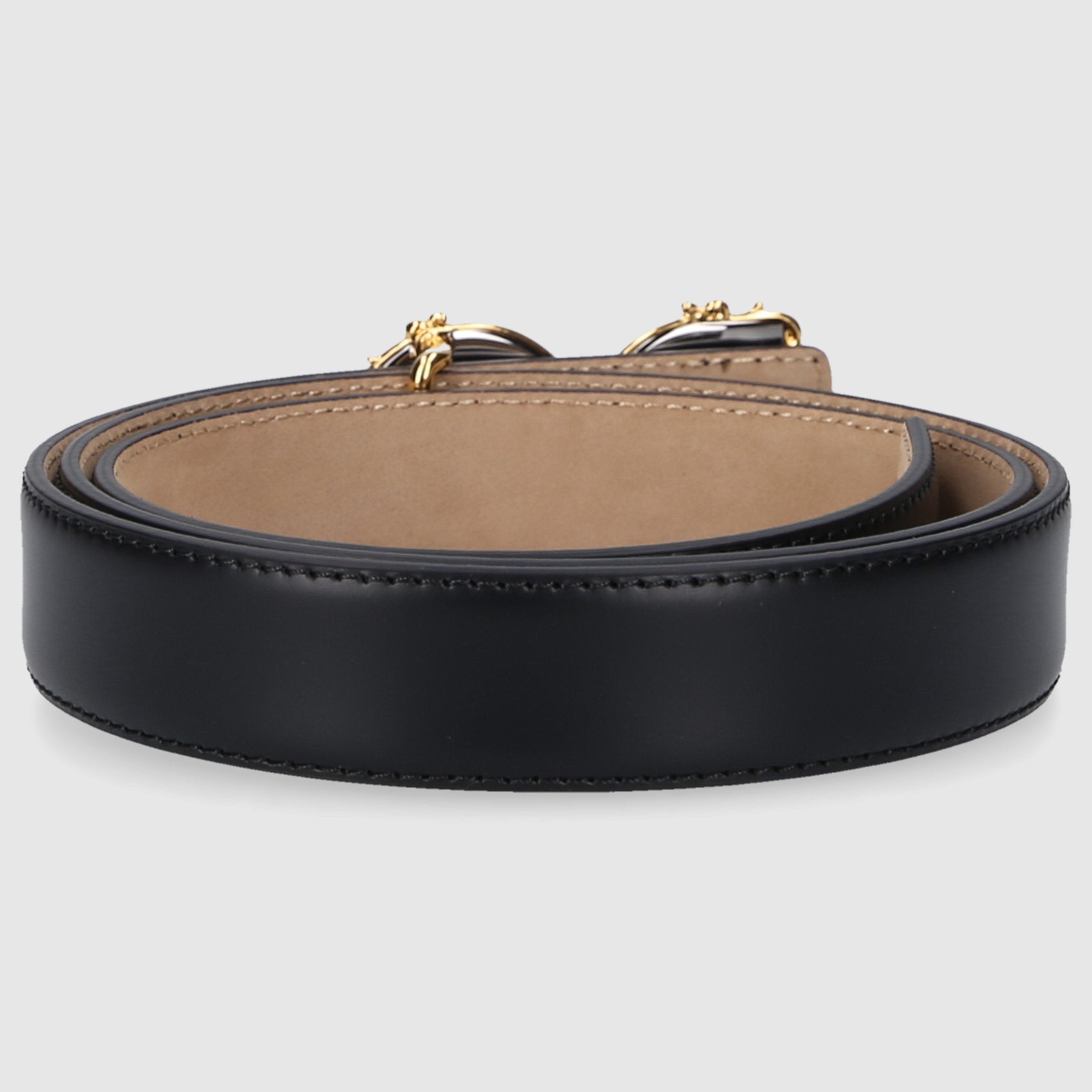 Dolce & Gabbana Damen Gürtel DG Kalbsleder