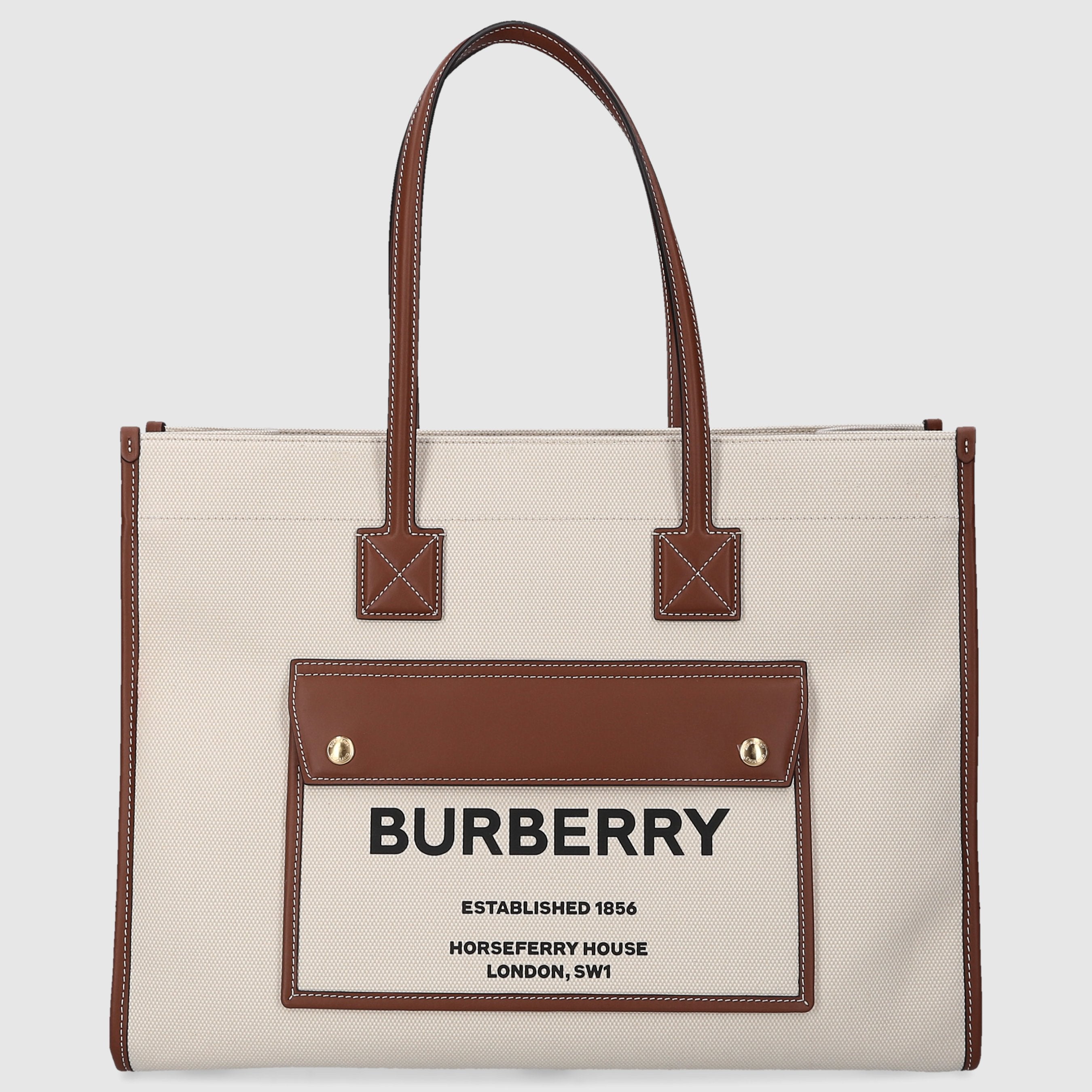 Burberry Damen Shopper FREYA SMALL  Canvas