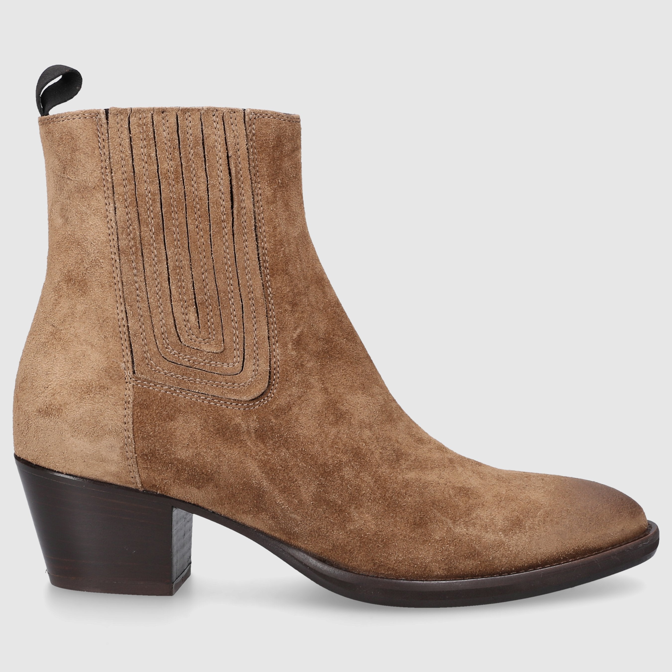EN AVANT Damen Chelsea Boots 702-01  Veloursleder