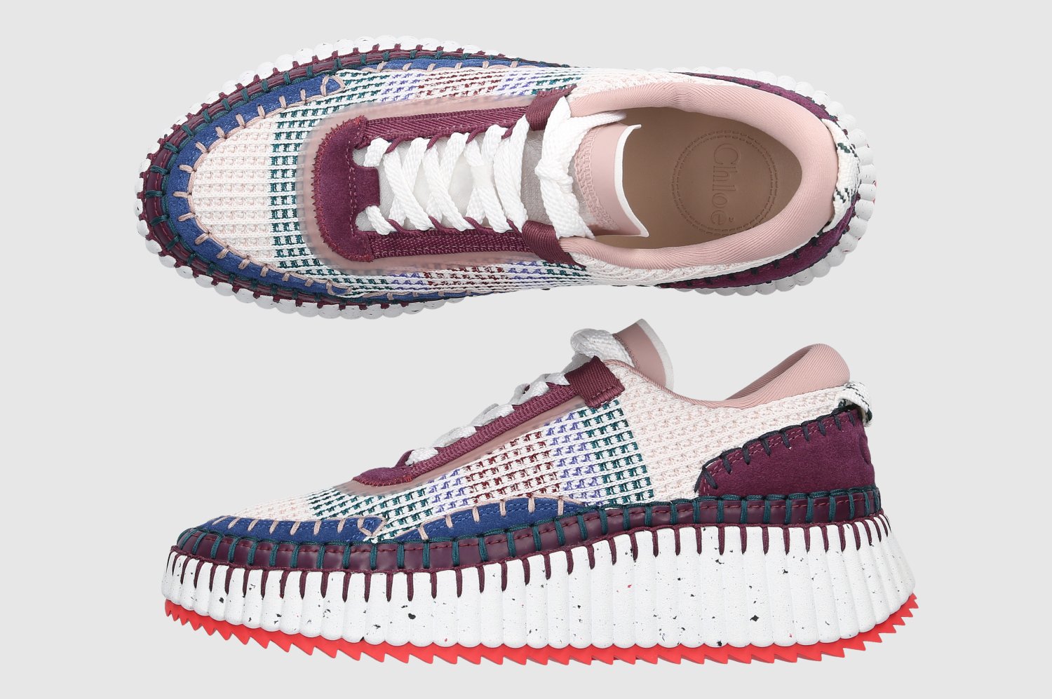 Chloé Damen Sneaker low NAMA  Baumwolle