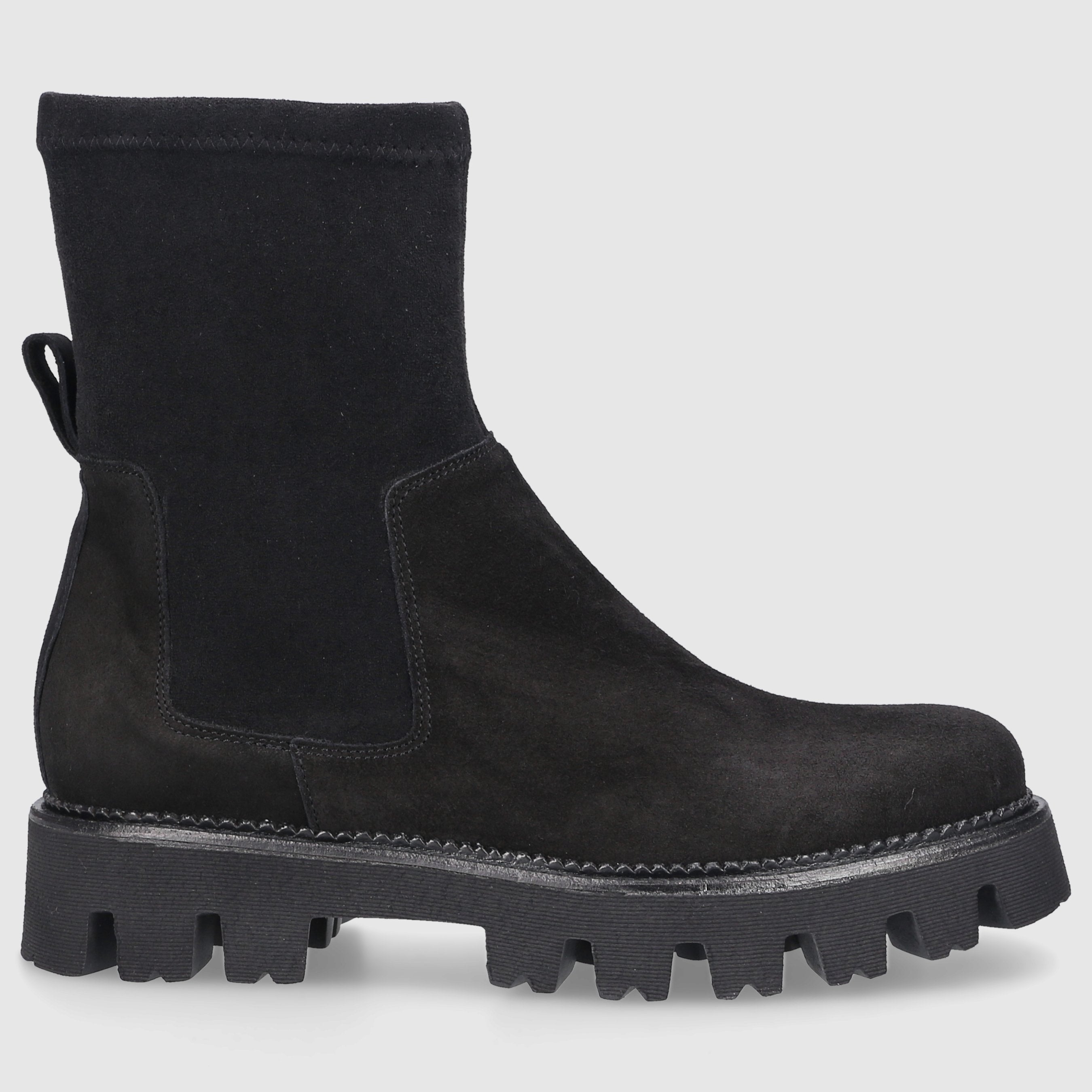 EN AVANT Damen Stiefeletten C102  Veloursleder