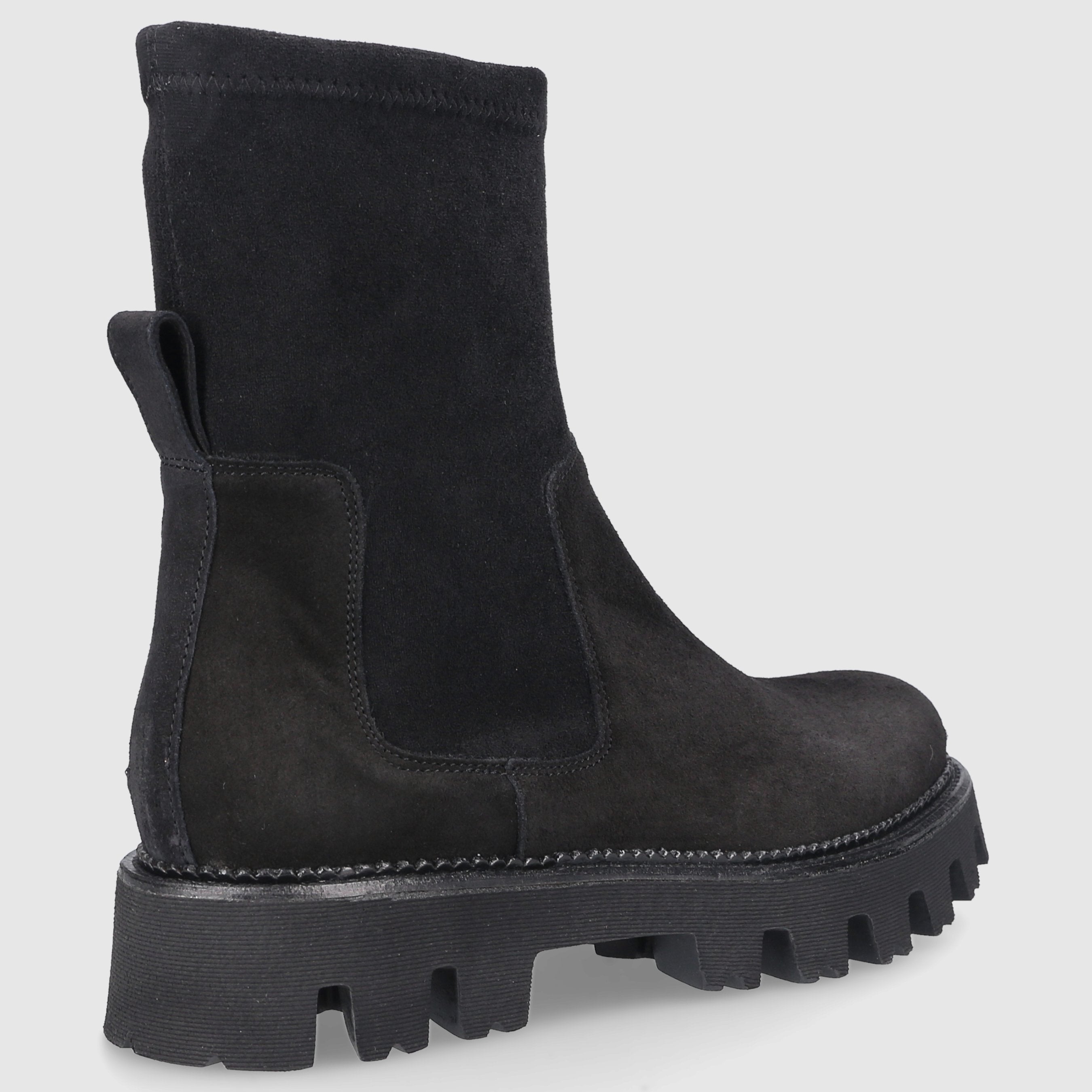 EN AVANT Damen Stiefeletten C102  Veloursleder