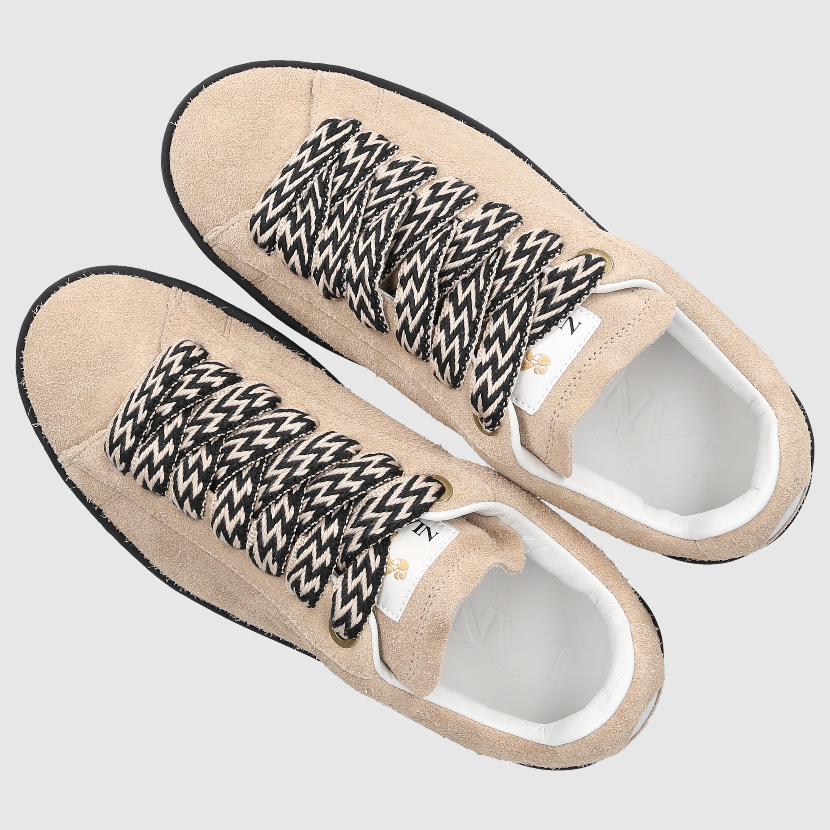 Lanvin Damen Sneaker low CURB LITE Veloursleder