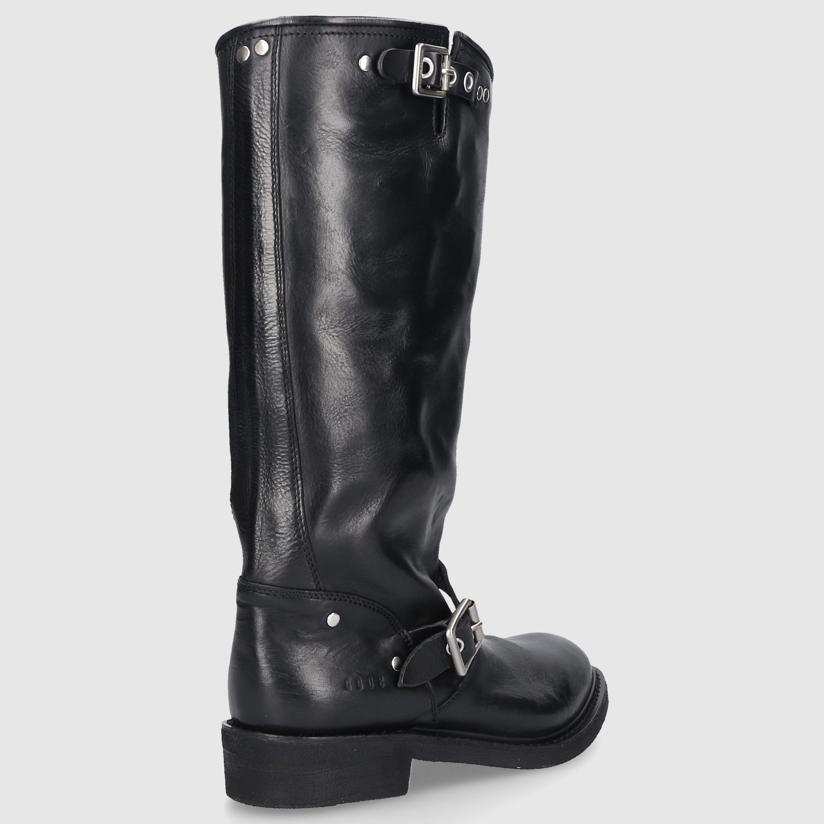 Golden Goose Damen Stiefel Schwarz ALTO Kalbsleder