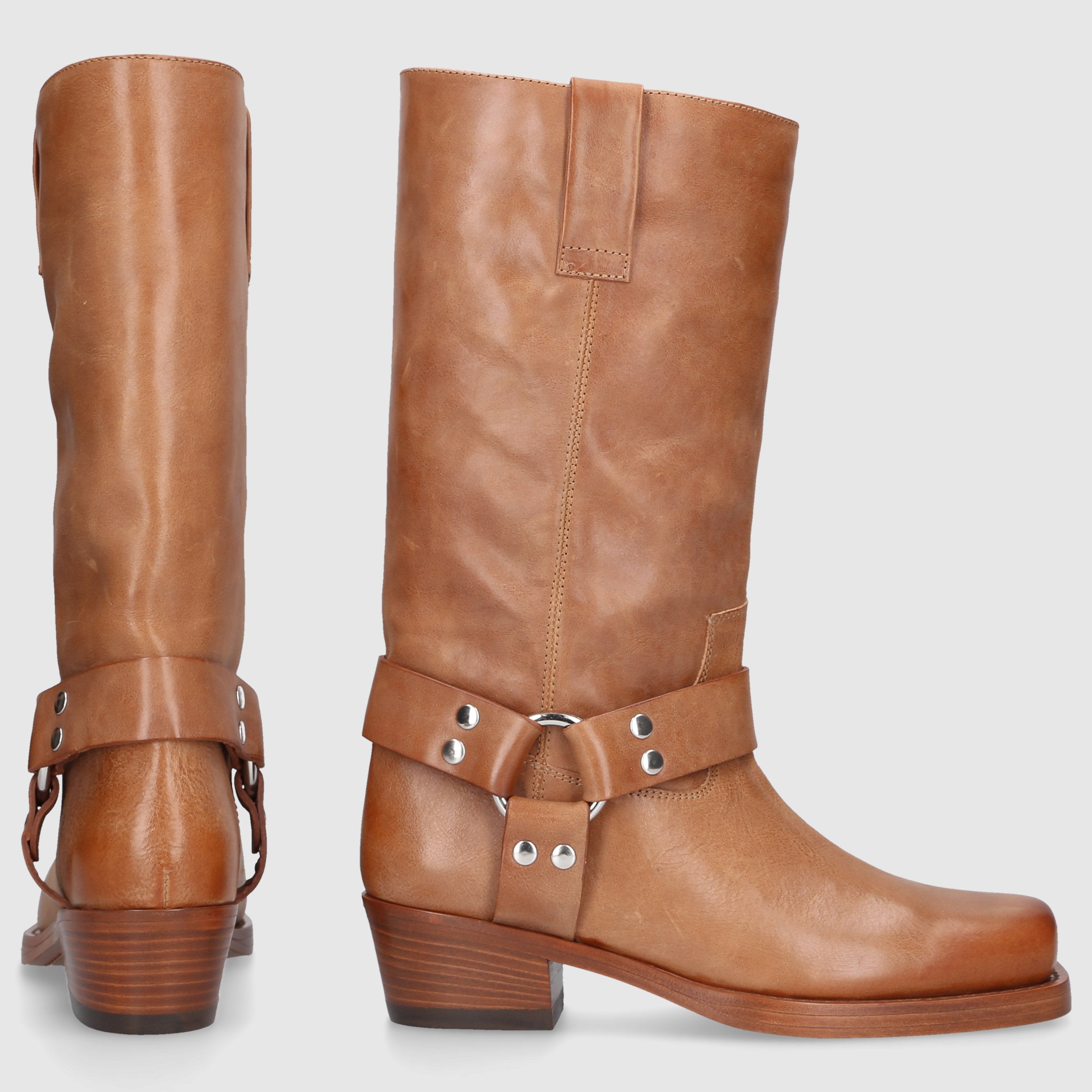 Paris Texas Damen Stiefel Braun ROXY BOOT Nappaleder