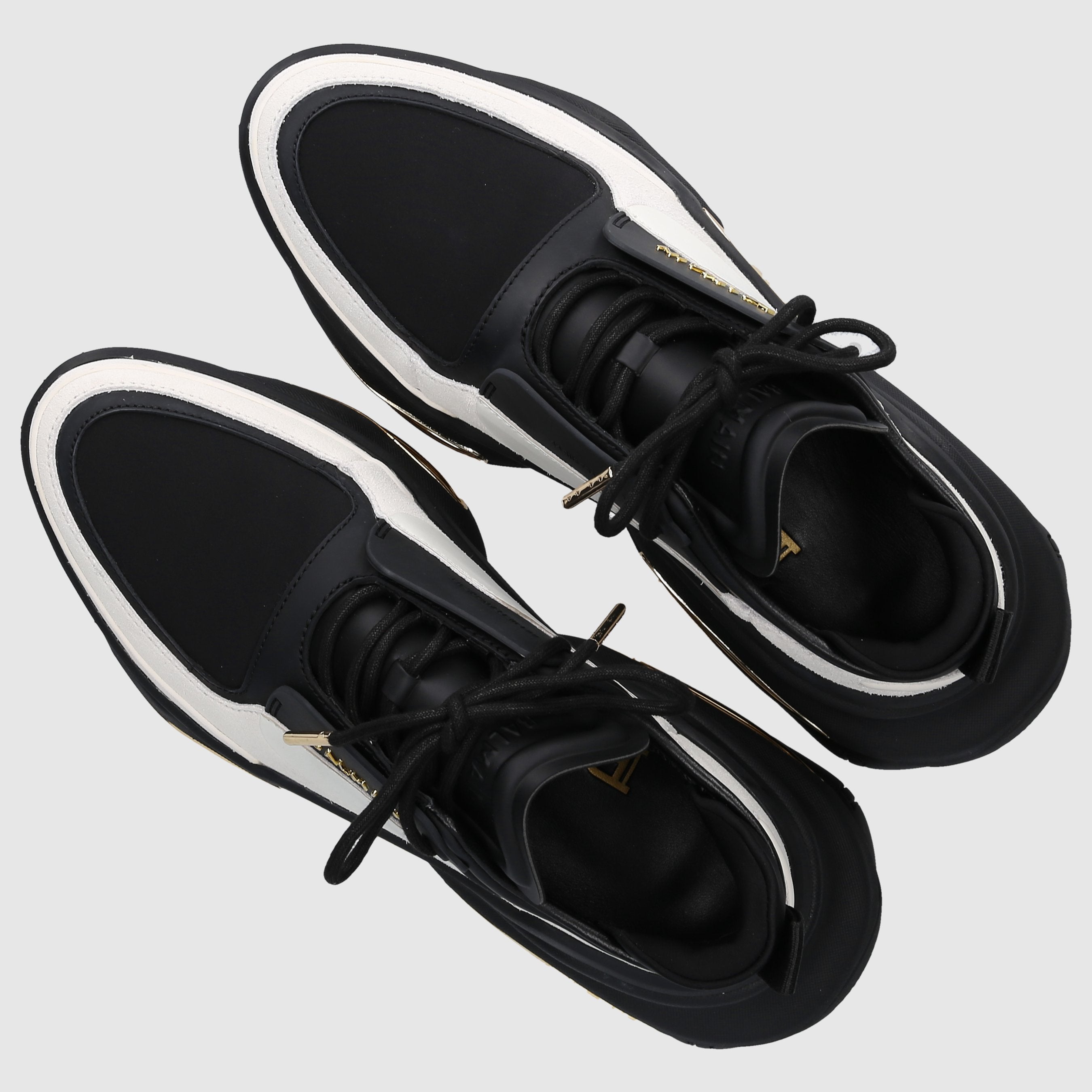 Balmain Damen Sneaker Weiß B-BOLD Kalbsleder