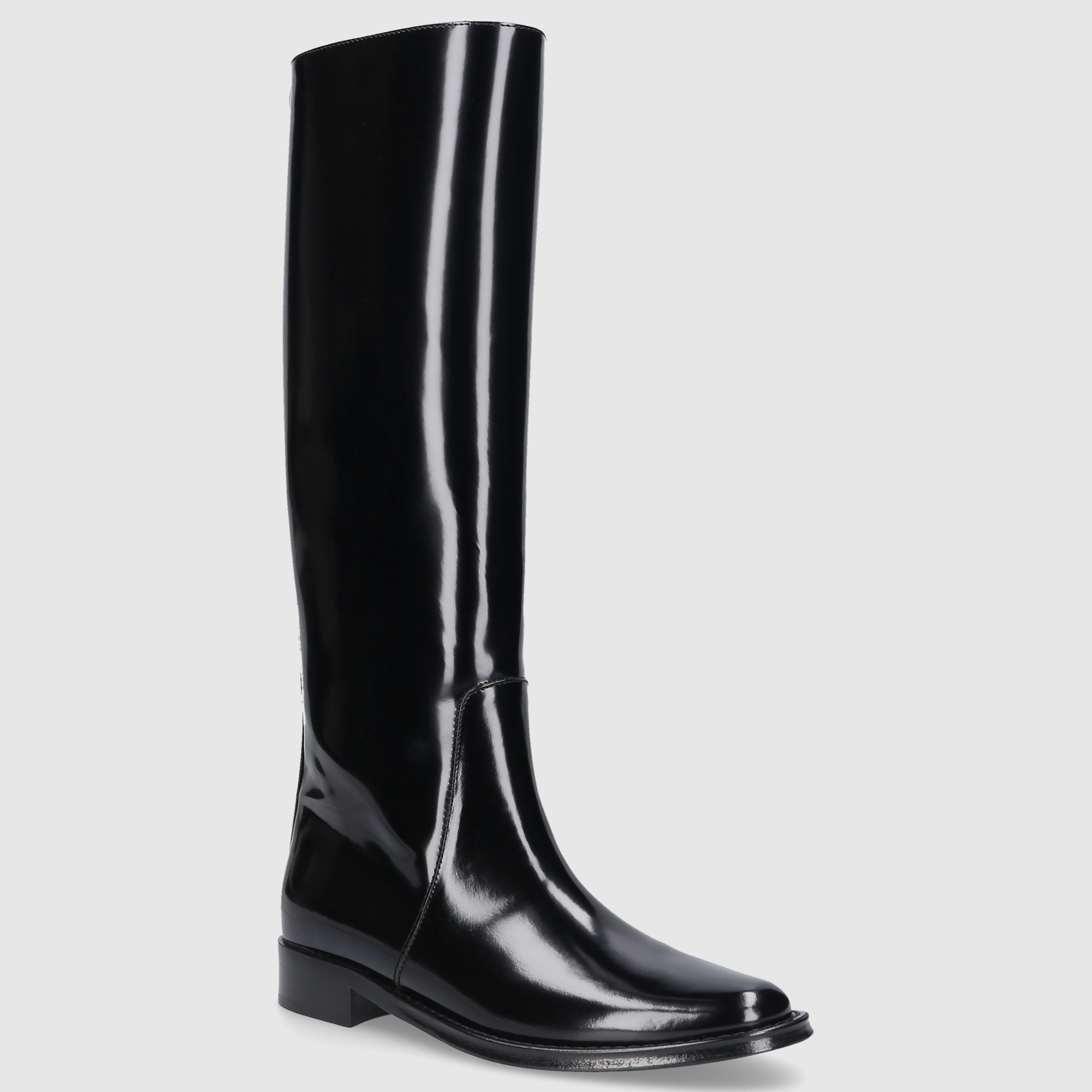 Balenciaga Damen Stiefel Schwarz HUNT Kalbsleder