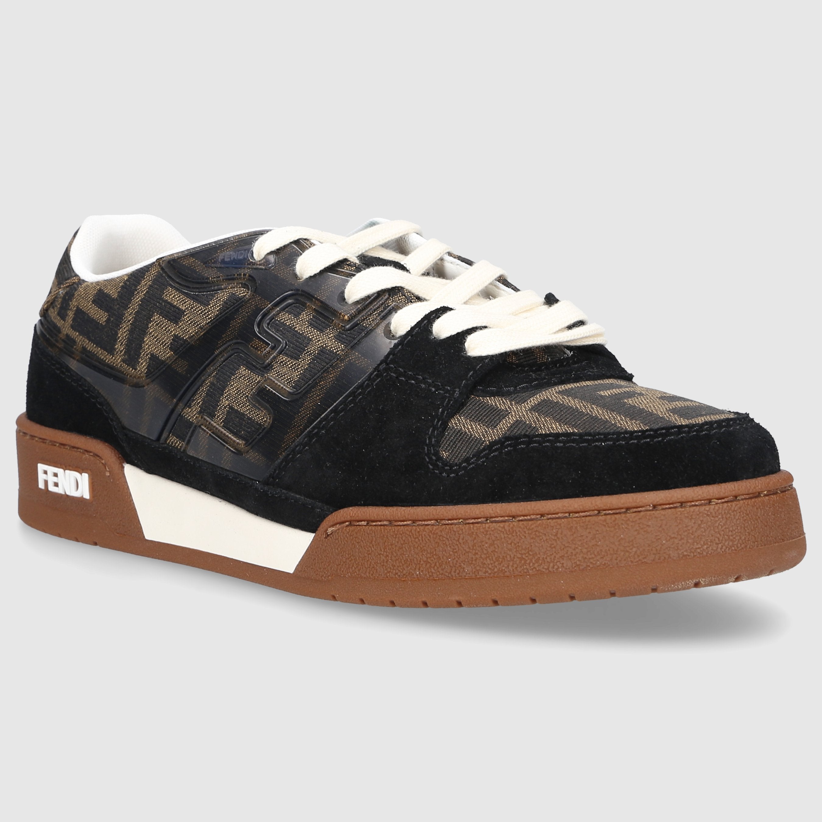 FENDI Damen Sneaker low MATCH Materialmix