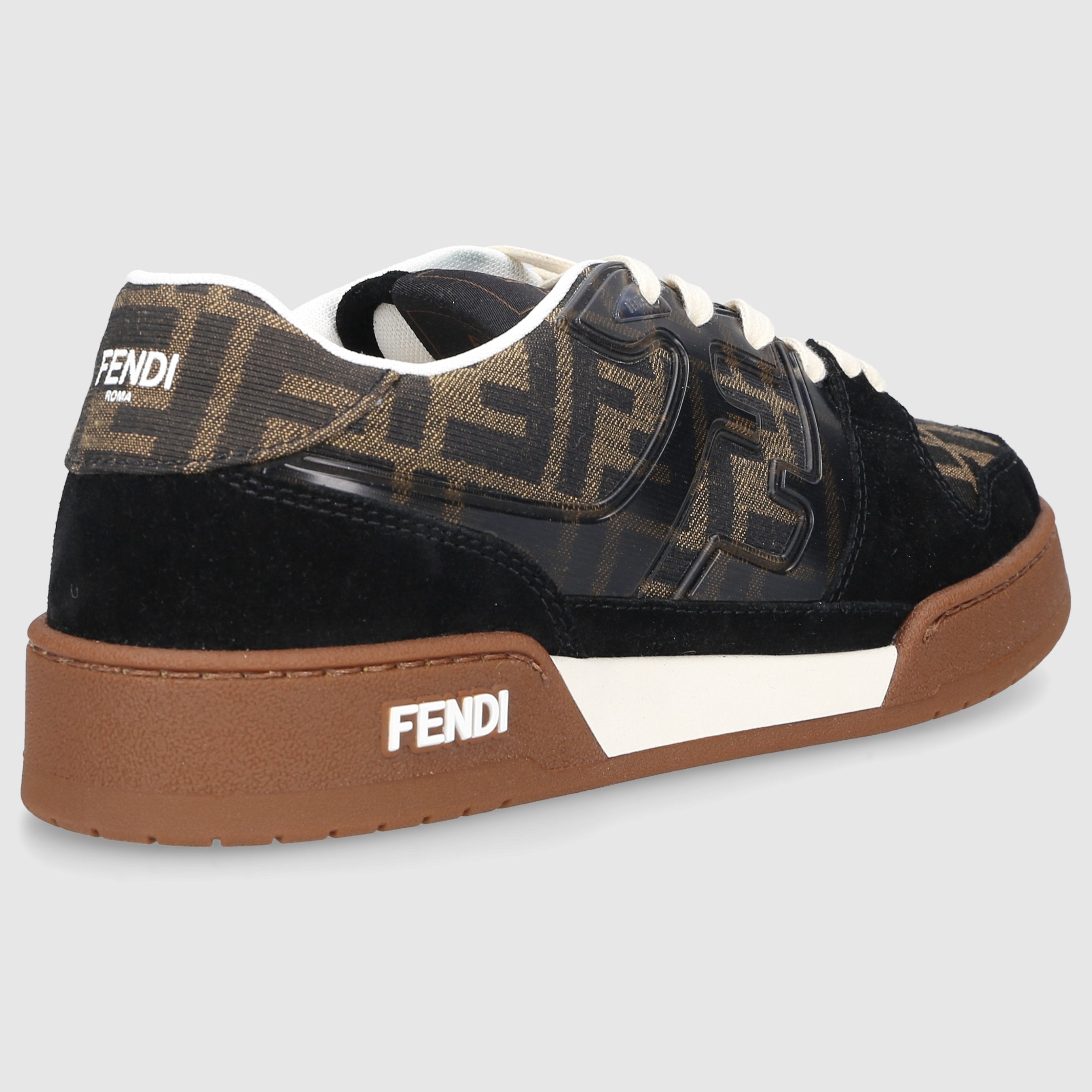 FENDI Damen Sneaker low MATCH Materialmix