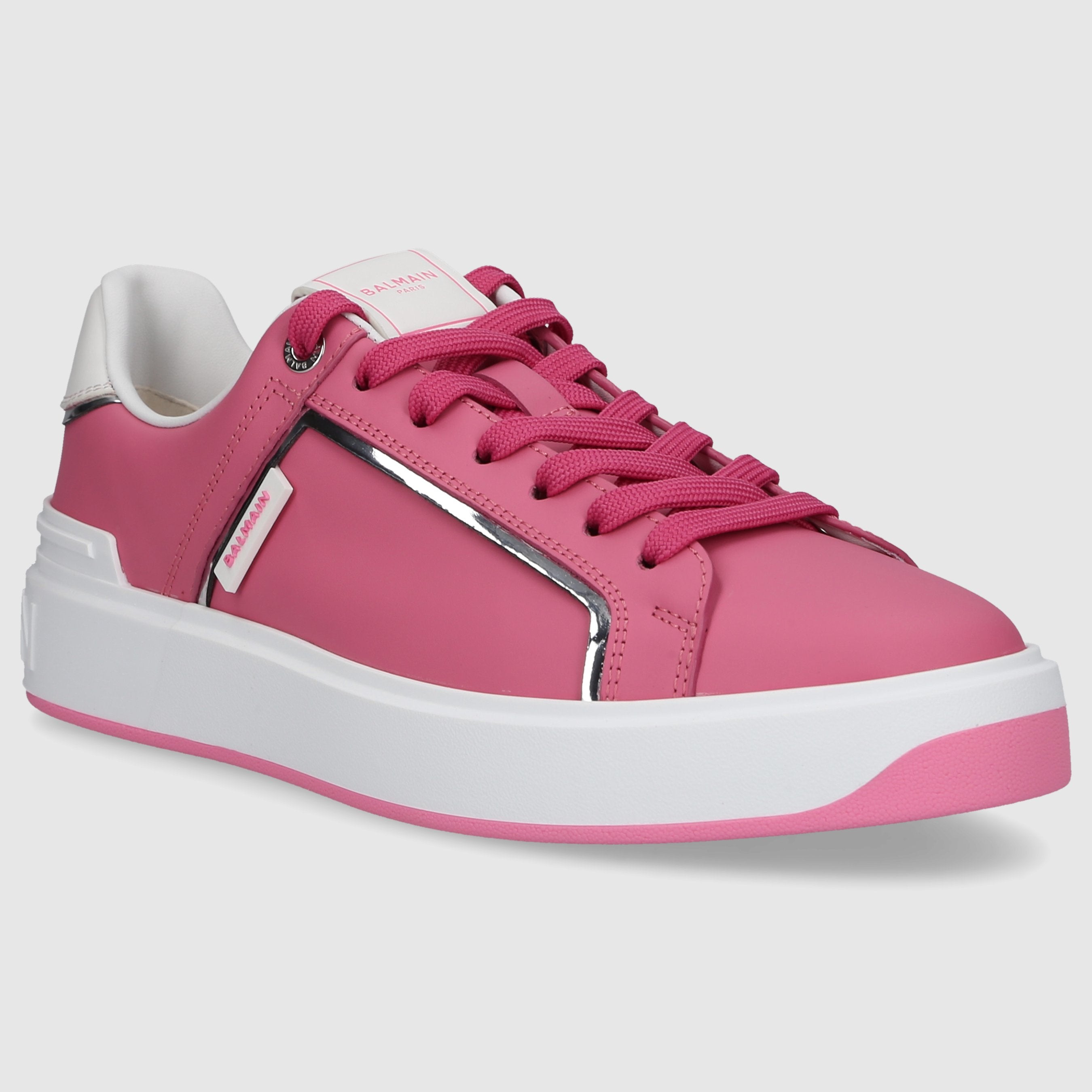 Balmain Damen Sneaker low B-COURT Kalbsleder