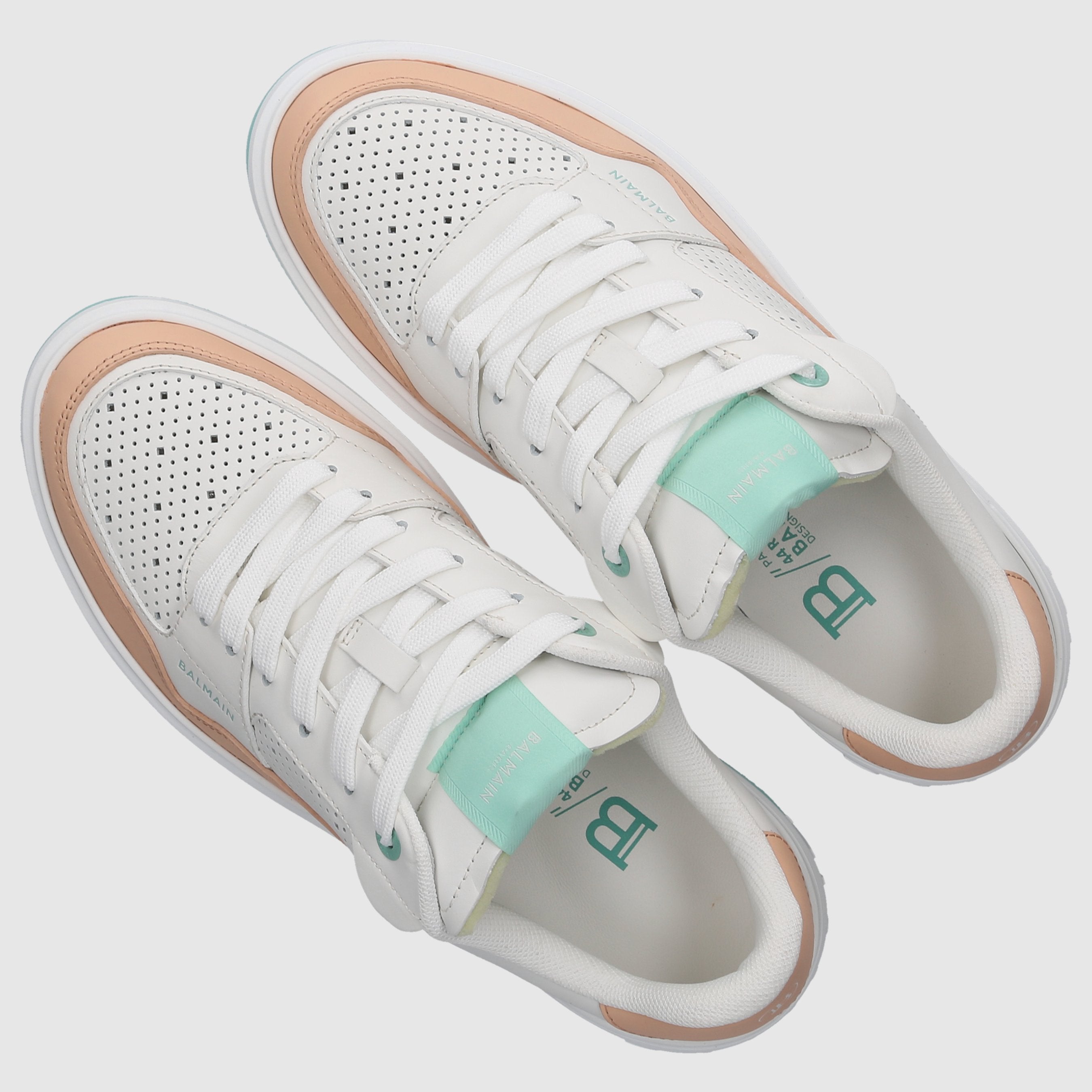 Balmain Damen Sneaker low B-COURT Kalbsleder