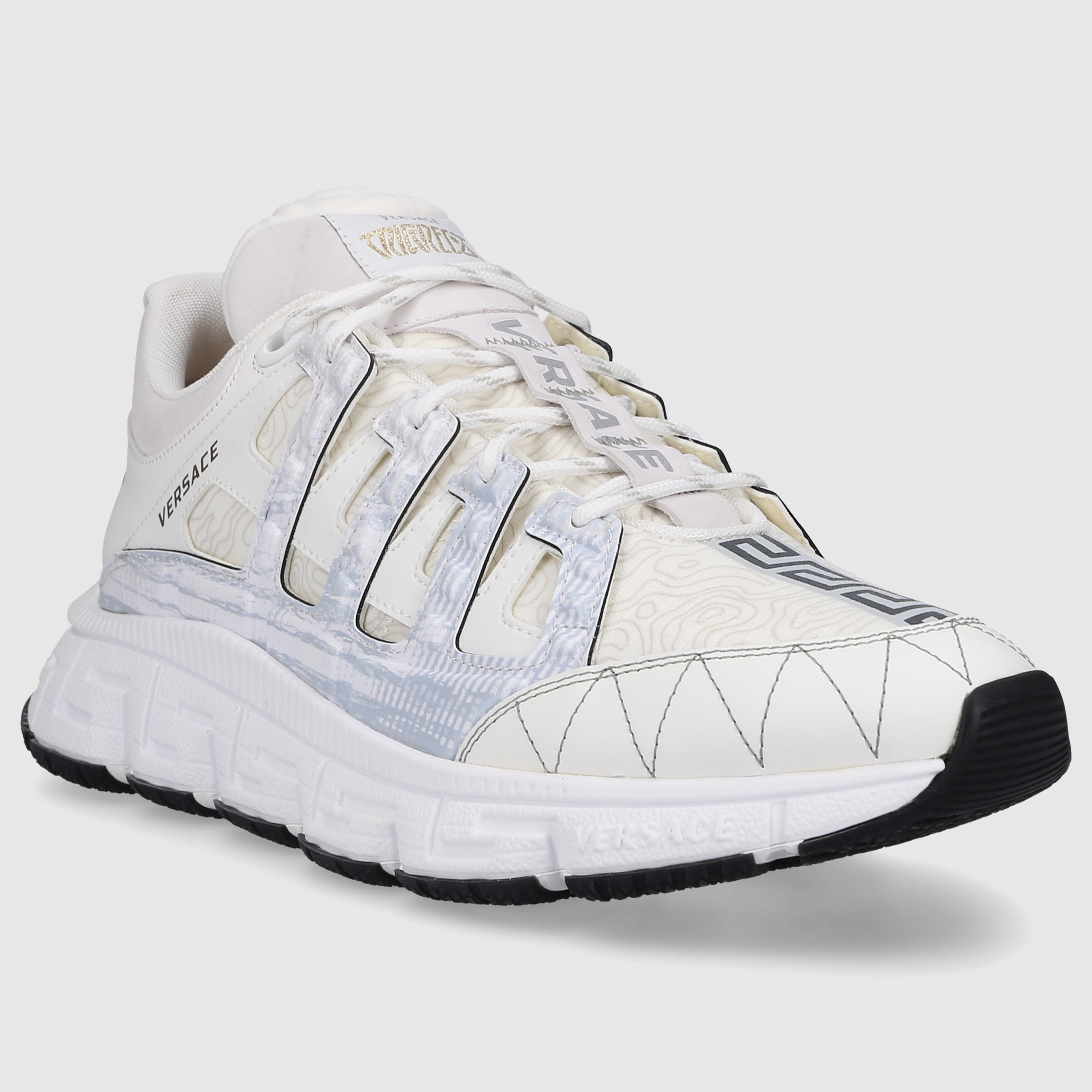 Versace Herren Sneaker low TRIGRECA Kalbsleder Synthetik