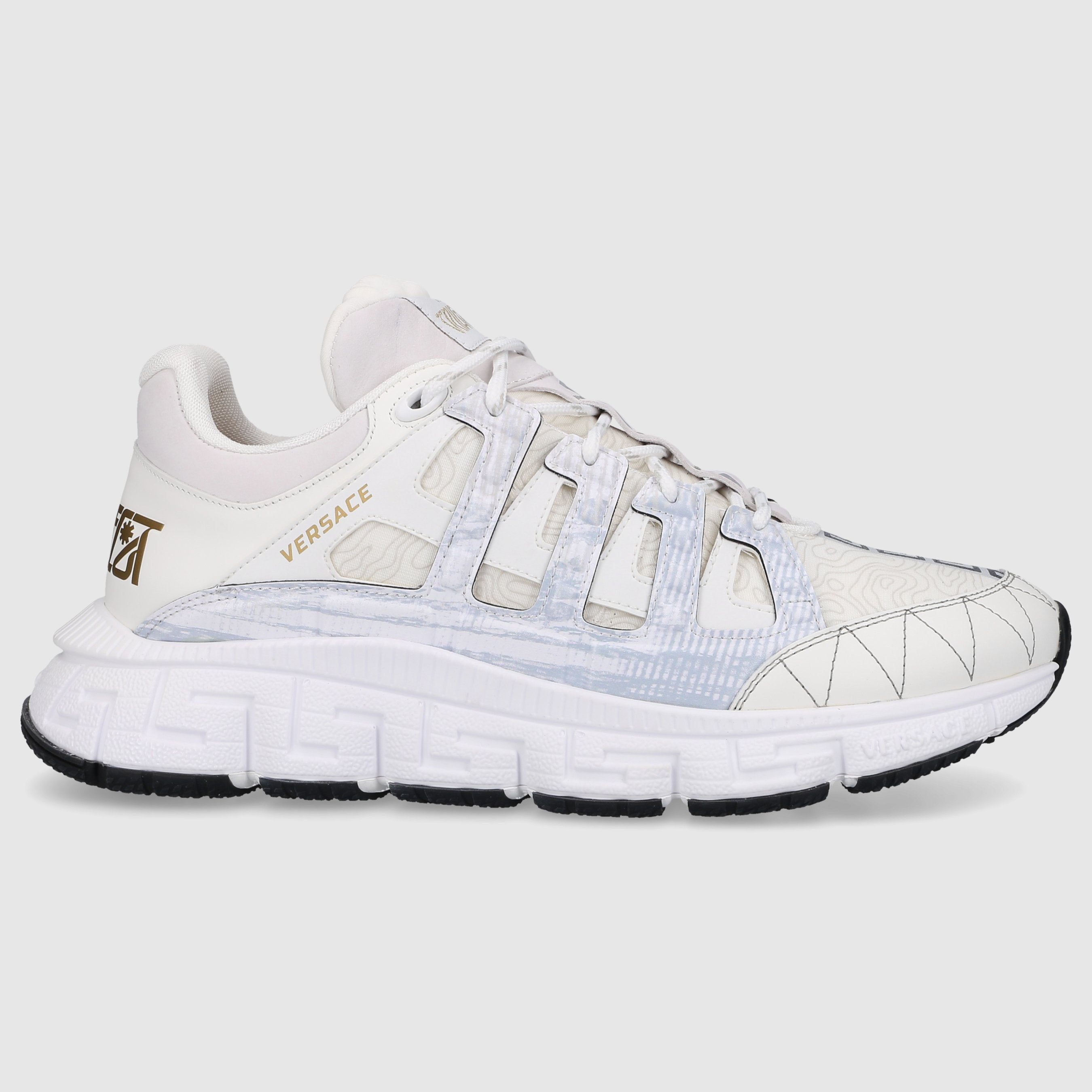 Versace Herren Sneaker low TRIGRECA Kalbsleder Synthetik