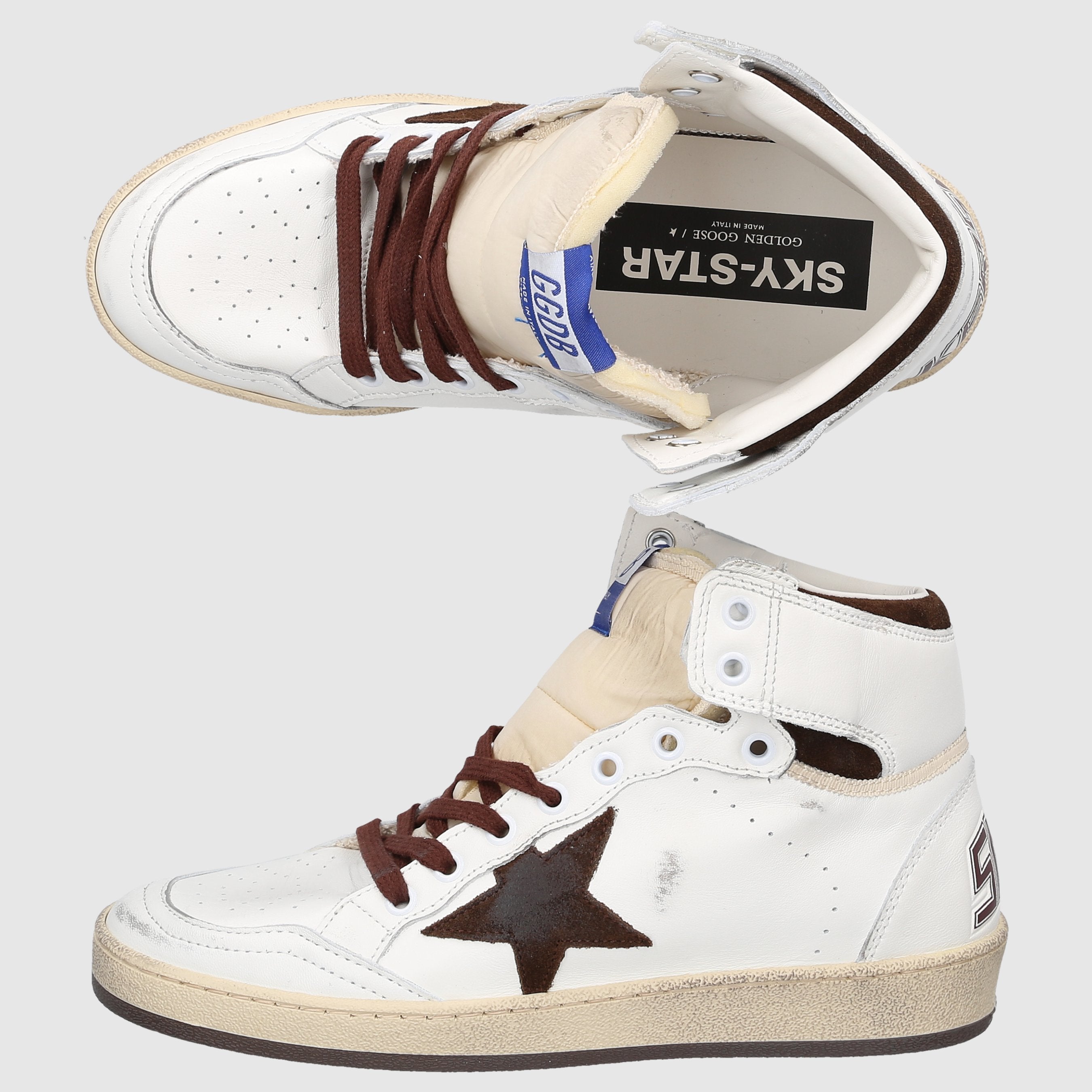 Golden Goose Damen Sneaker high SKY-STAR Kalbsleder