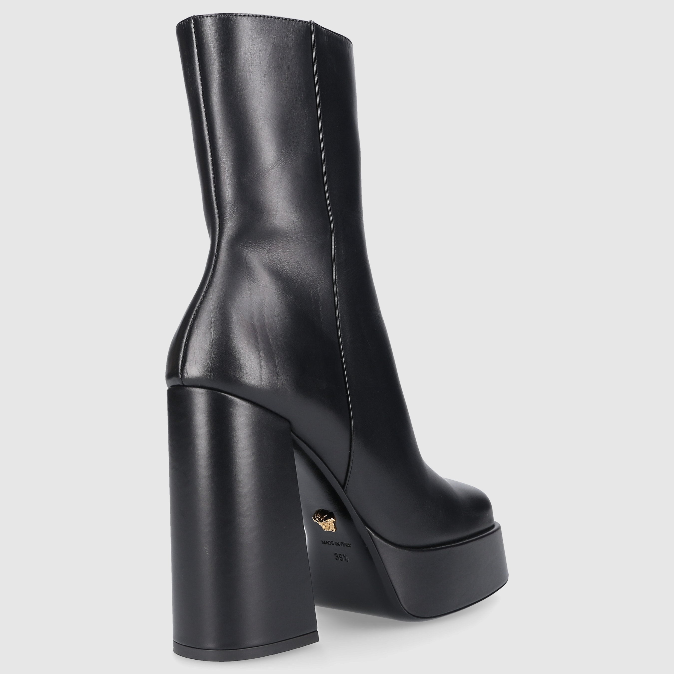 Versace Damen Stiefeletten DVT2P1B00V Kalbsleder