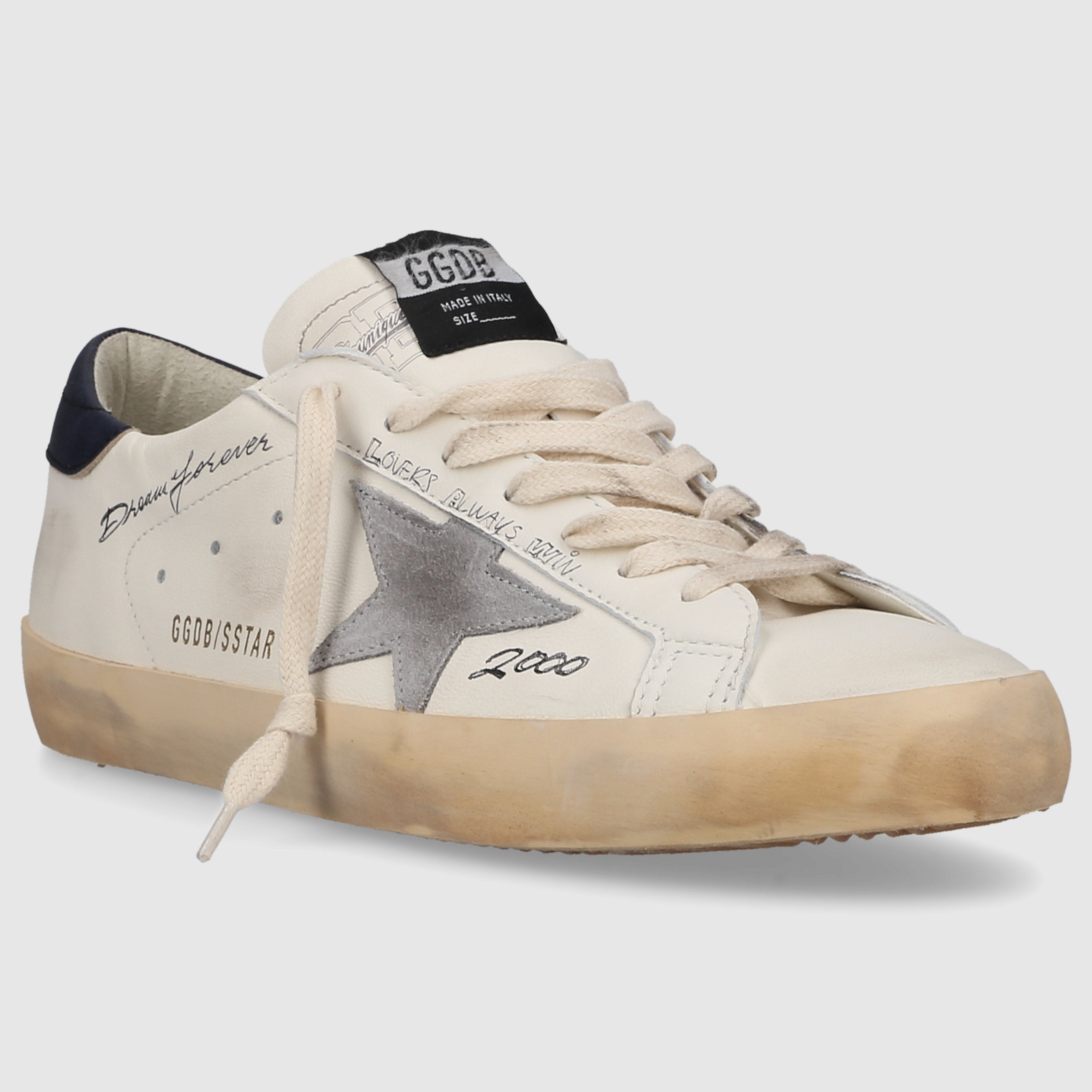 Golden Goose Herren Sneaker low SUPER-STAR Kalbsleder