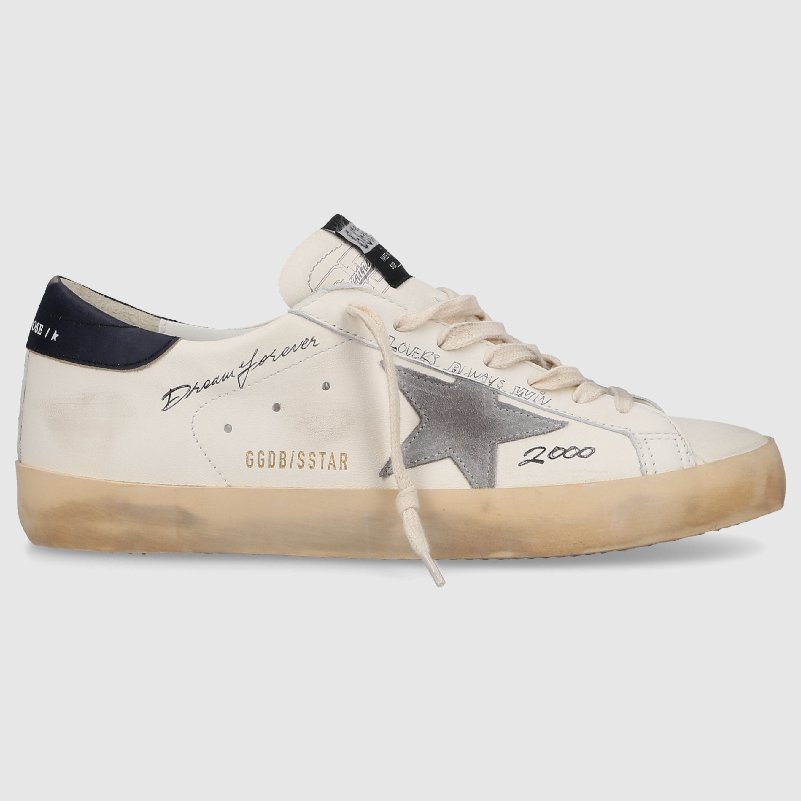 Golden Goose Herren Sneaker low SUPER-STAR Kalbsleder