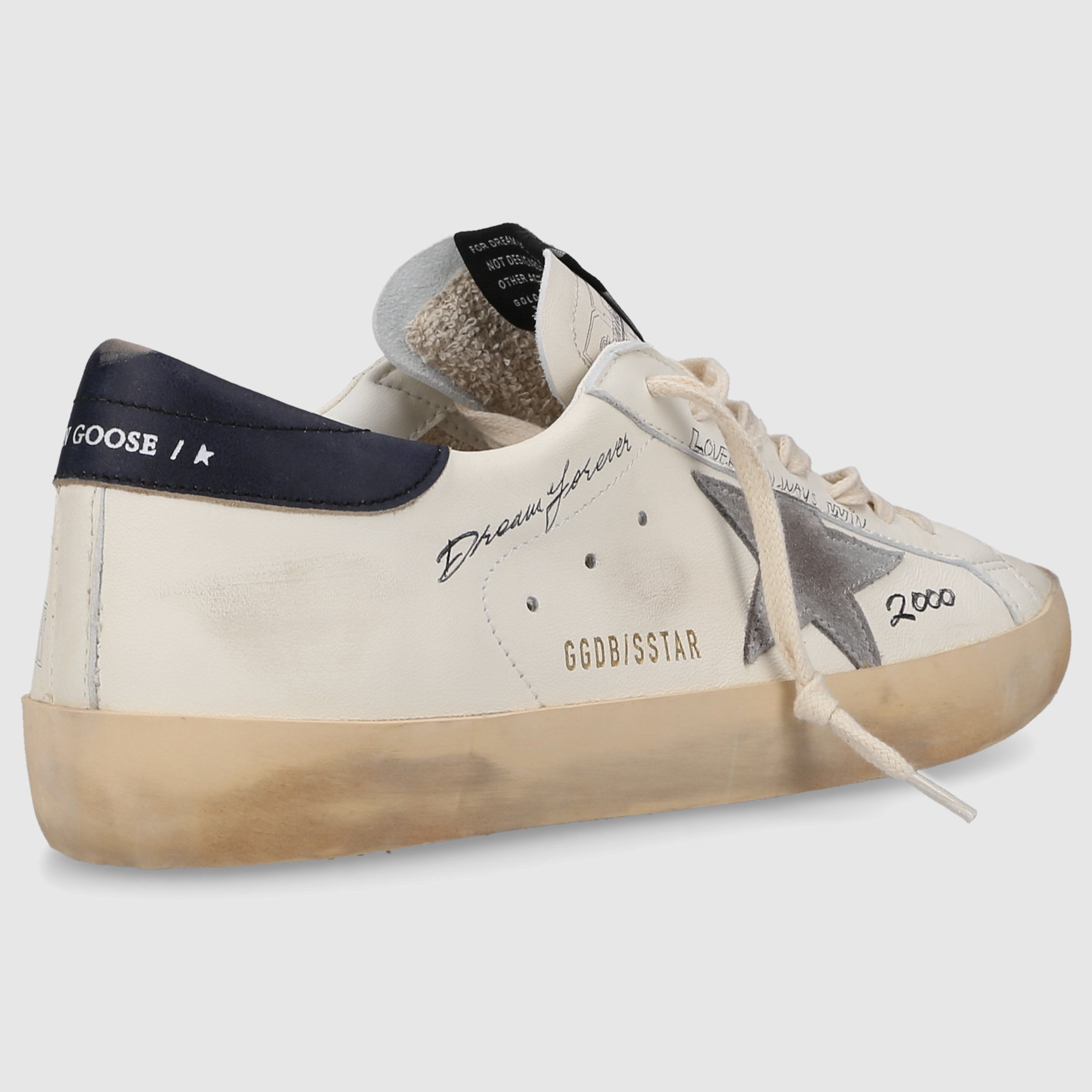 Golden Goose Herren Sneaker low SUPER-STAR Kalbsleder