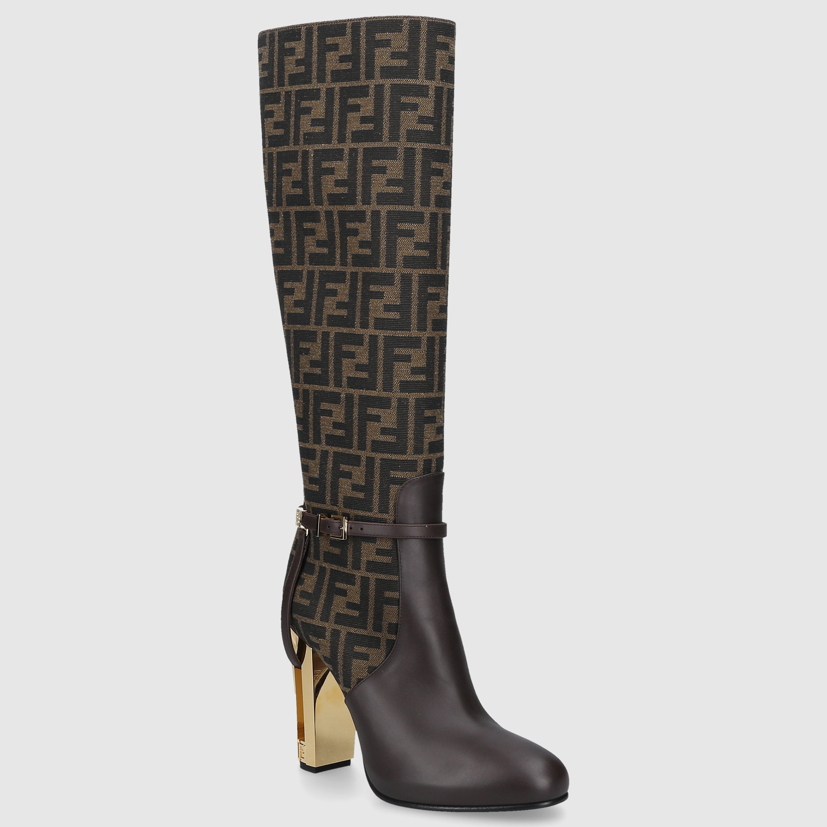 FENDI Damen Stiefel 8W8440 Textil