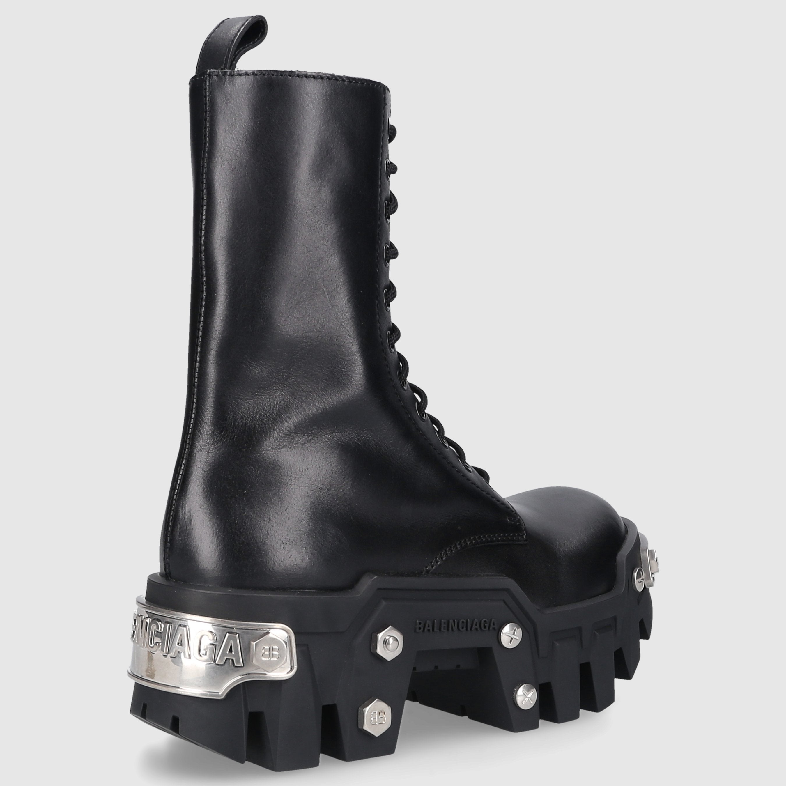 Balenciaga Damen Schnürstiefeletten BULLDOZER Kalbsleder