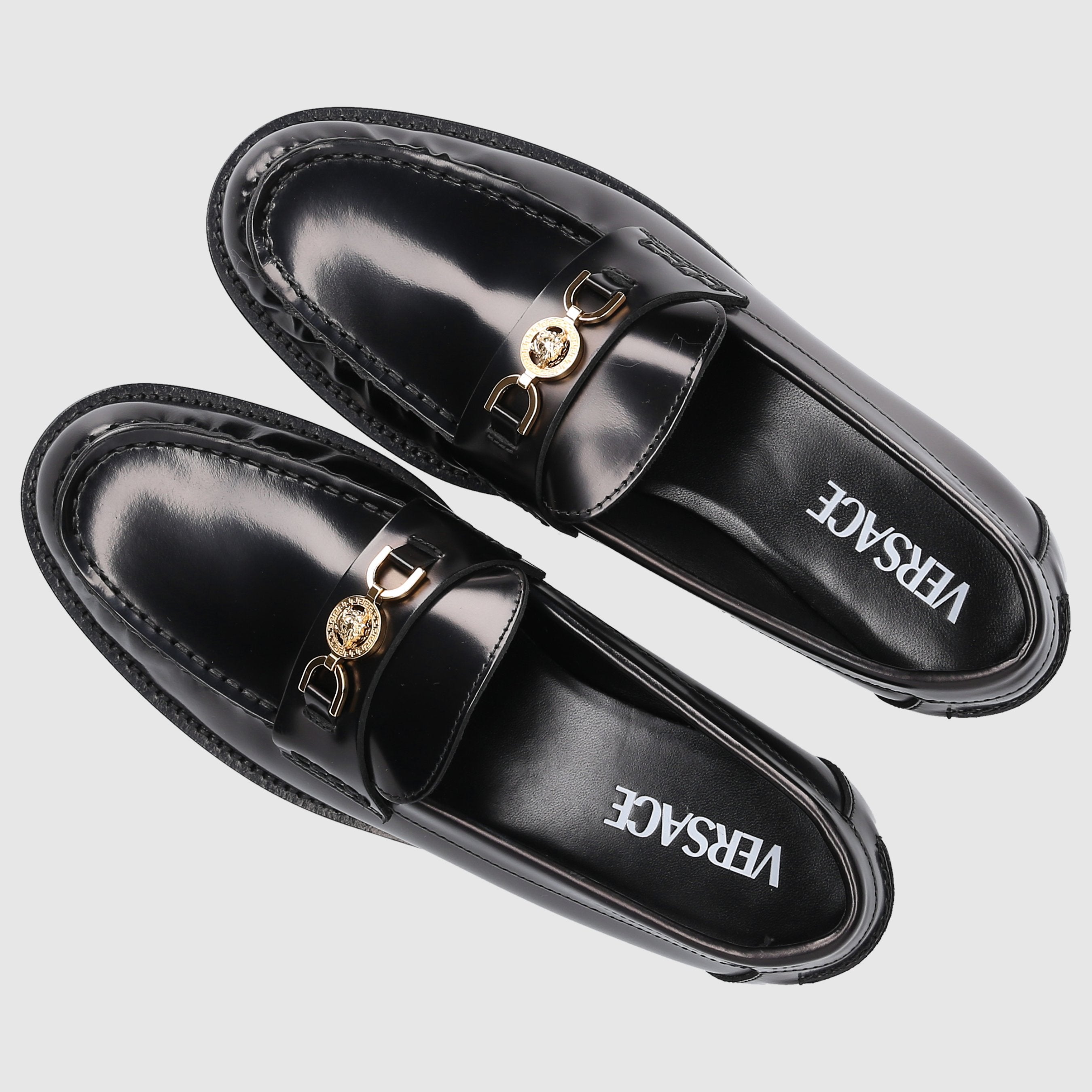 Versace Damen Loafer MEDUSA Kalbsleder