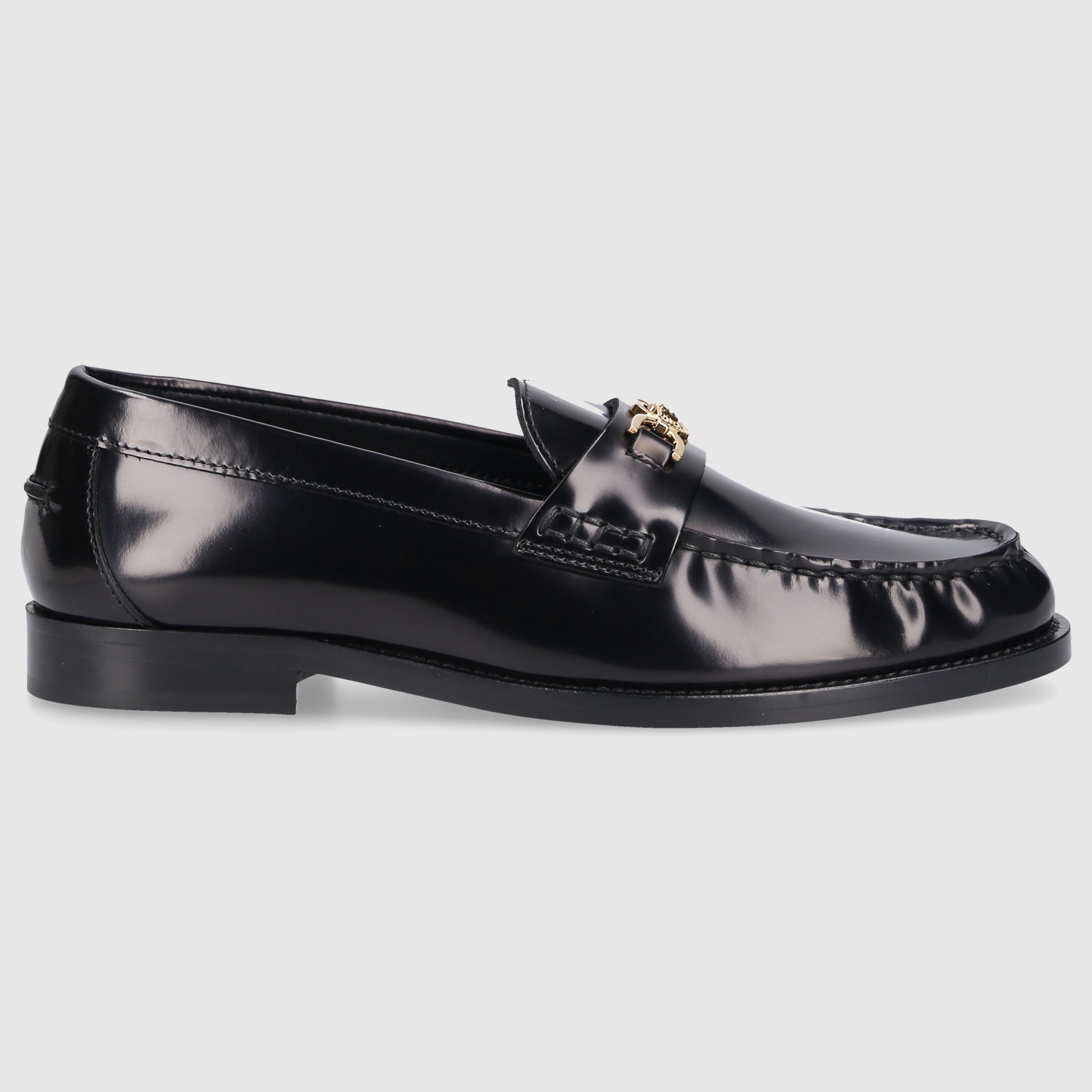 Versace Damen Loafer MEDUSA Kalbsleder