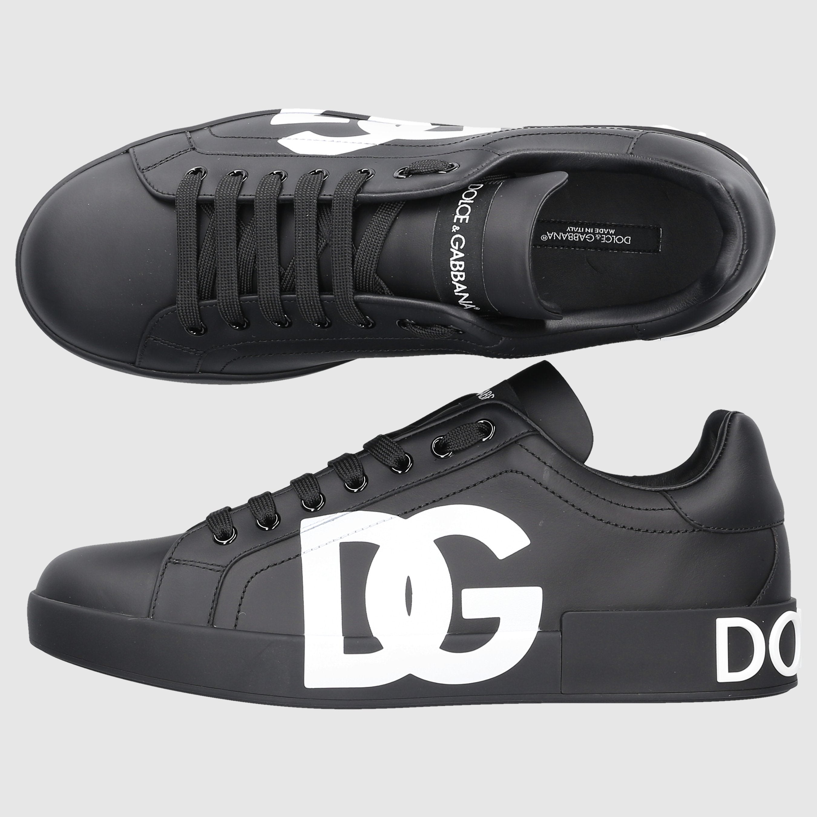 Dolce & Gabbana Herren Sneaker low PORTOFINO Nappaleder