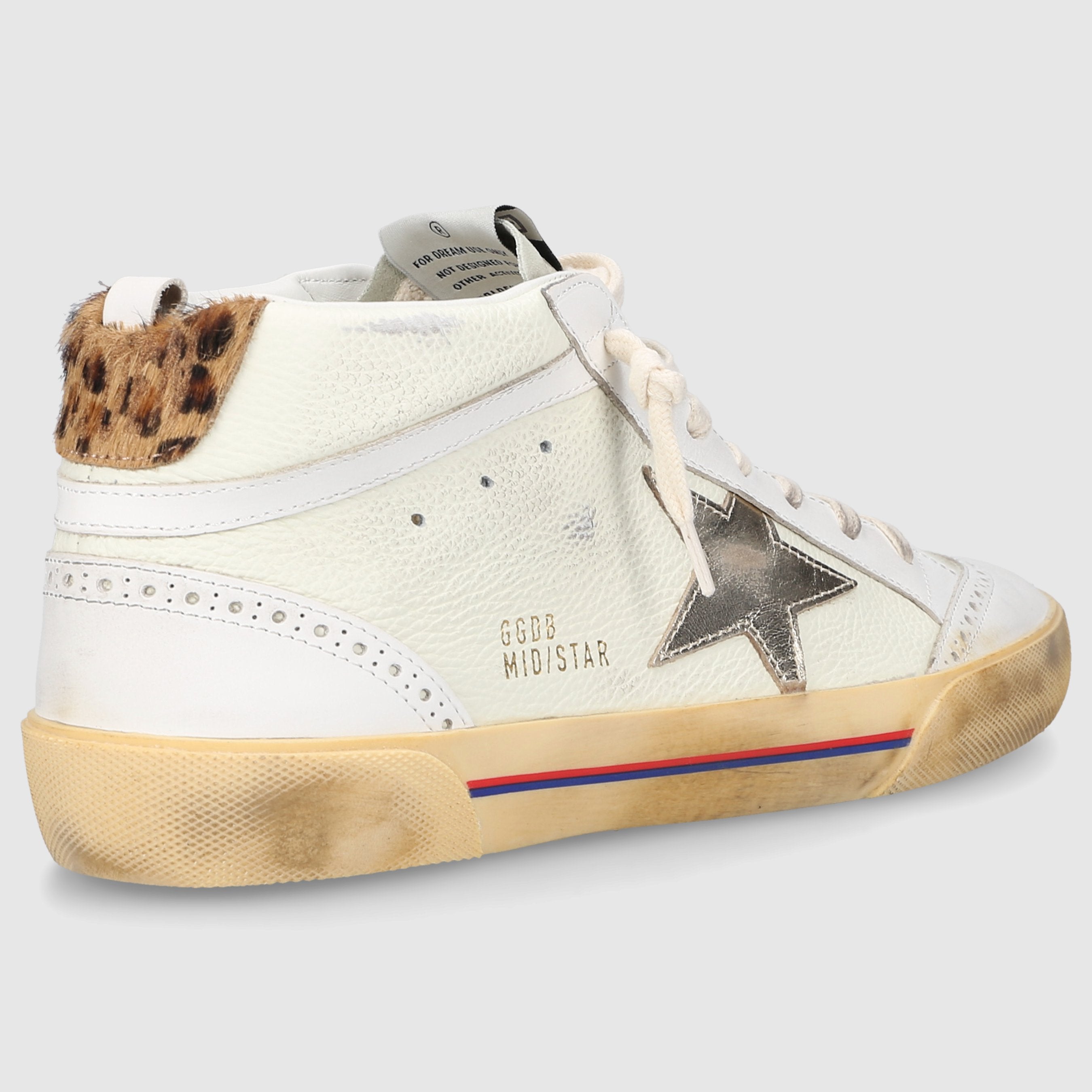 Golden Goose Herren Sneaker high Mid Star Classic Kalbsleder Veloursleder