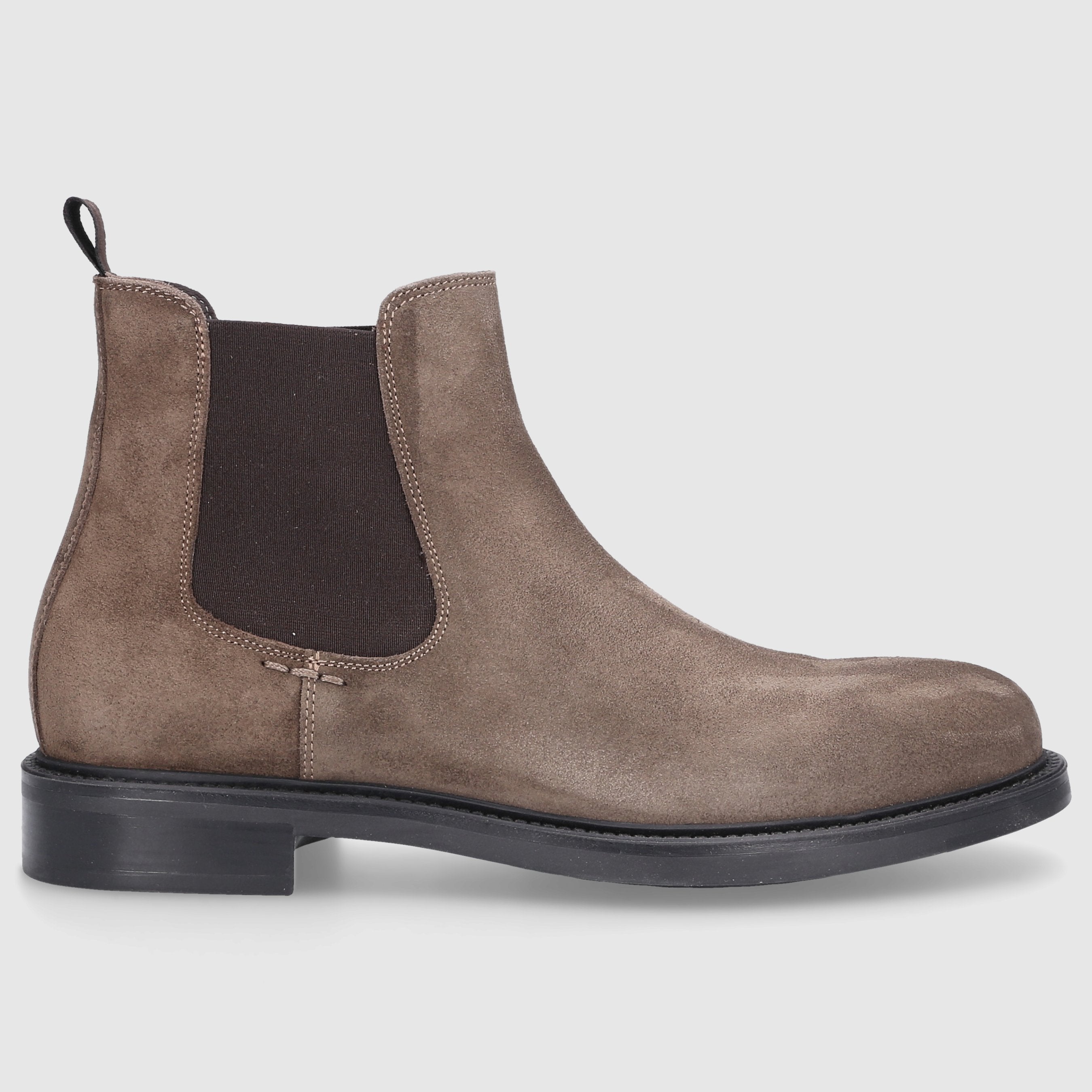 EN AVANT Herren Chelsea Boots 206-12 Veloursleder